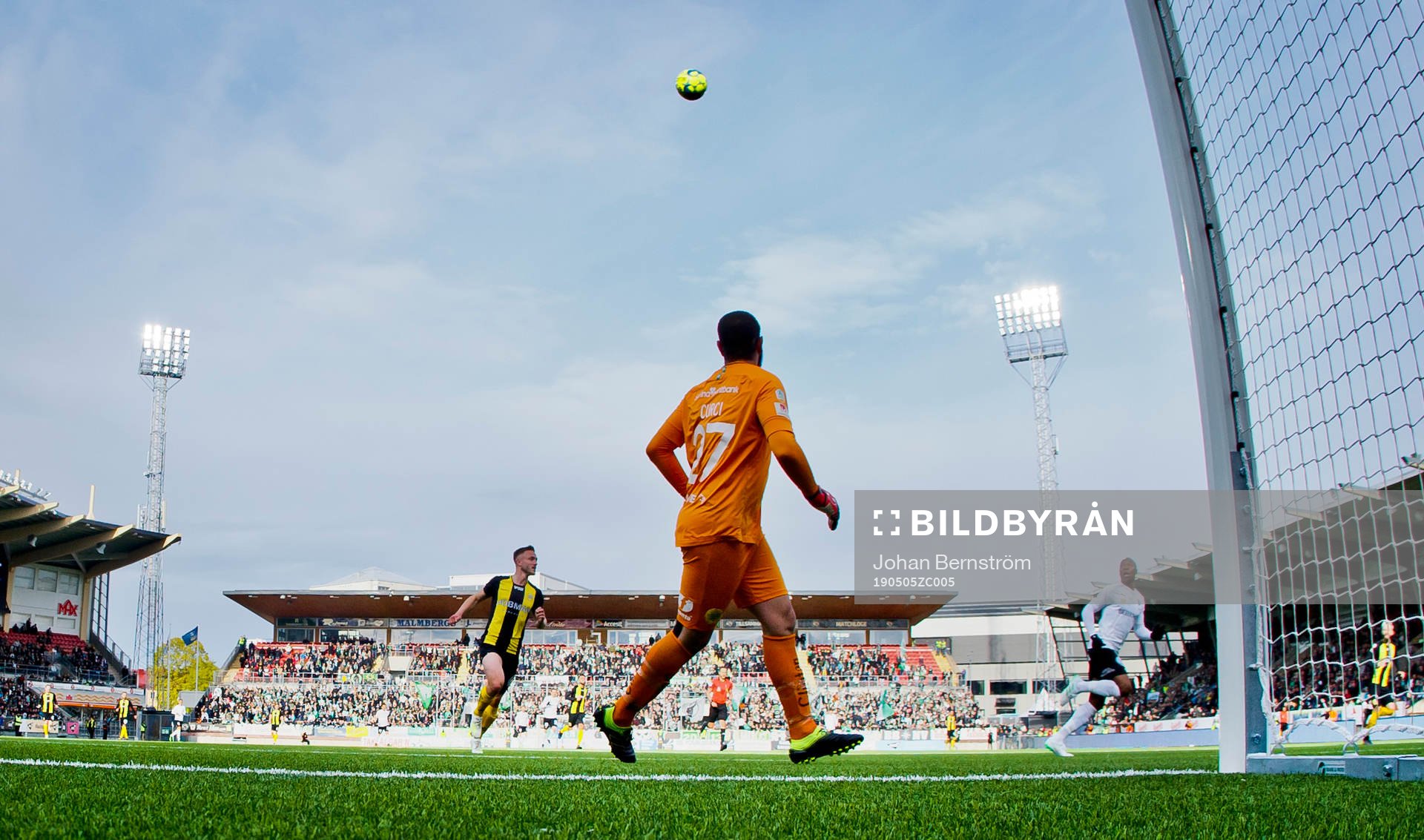 Hammarbys målvakt Gianluca Curci