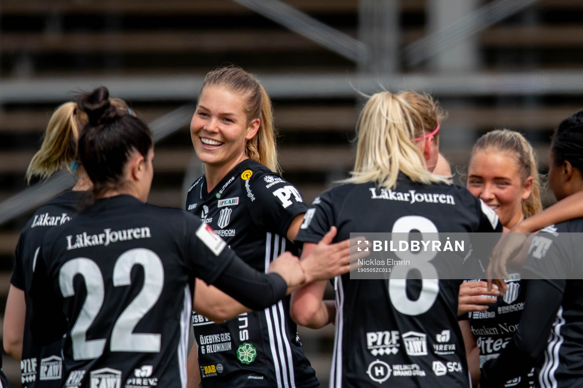 Piteås Nina Jakobsson jublar