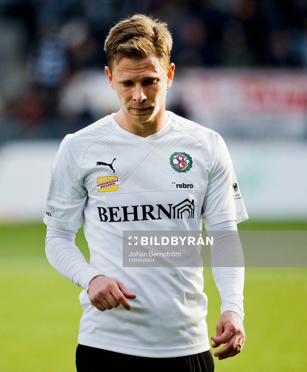 Örebros Johan Bertilsson deppar