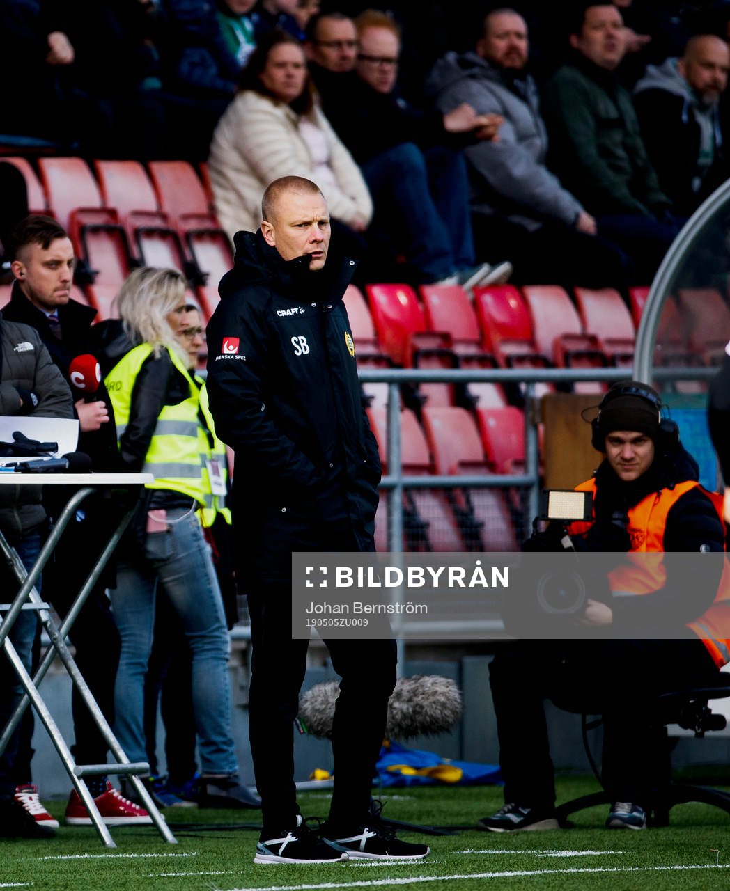 Hammarbys tränare Stefan Billborn