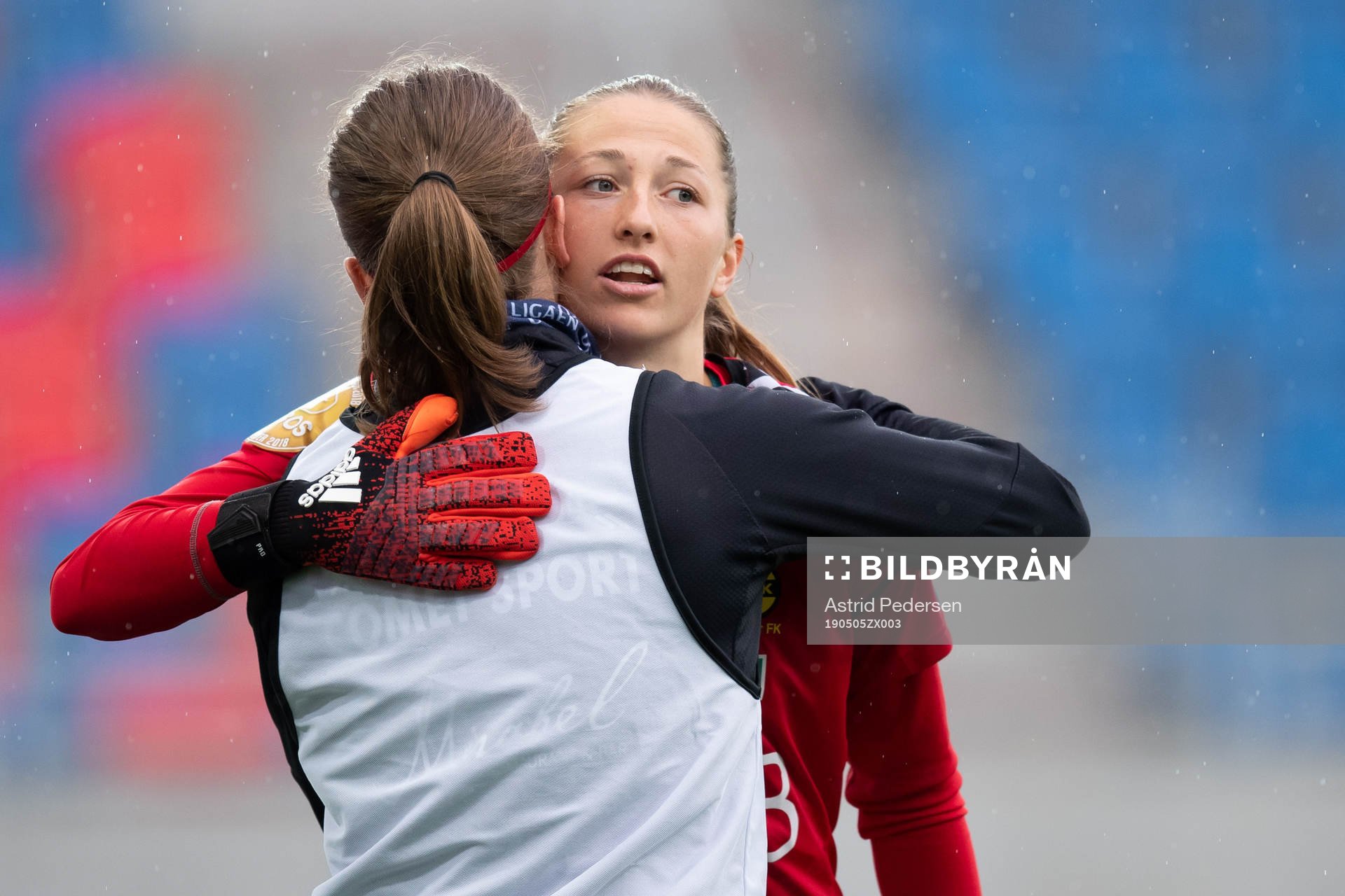 Goalkeeper Cecilie Fiskerstrand of LSK Kvinner