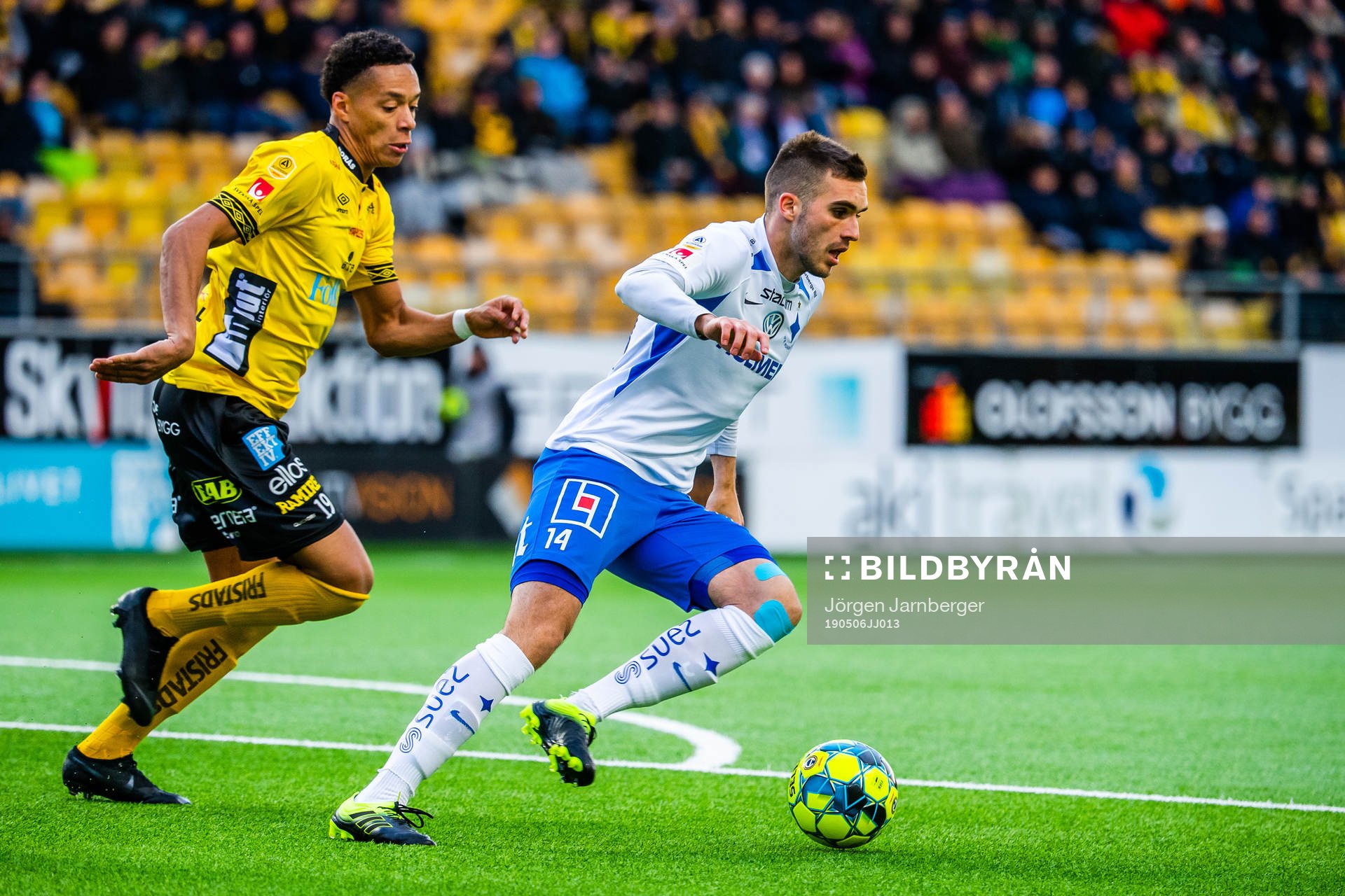 IFK Norrköpings Egzon Binaku och Elfsborgs Kevin Kabran