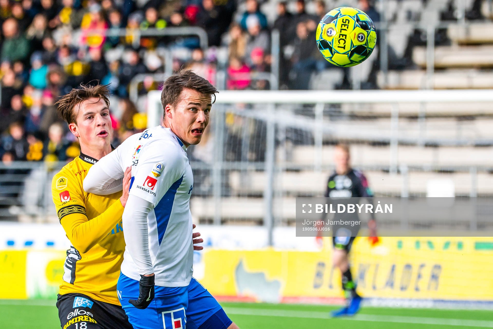 IFK Norrköpings Simon Skrabb och Elfsborgs Simon Olsson