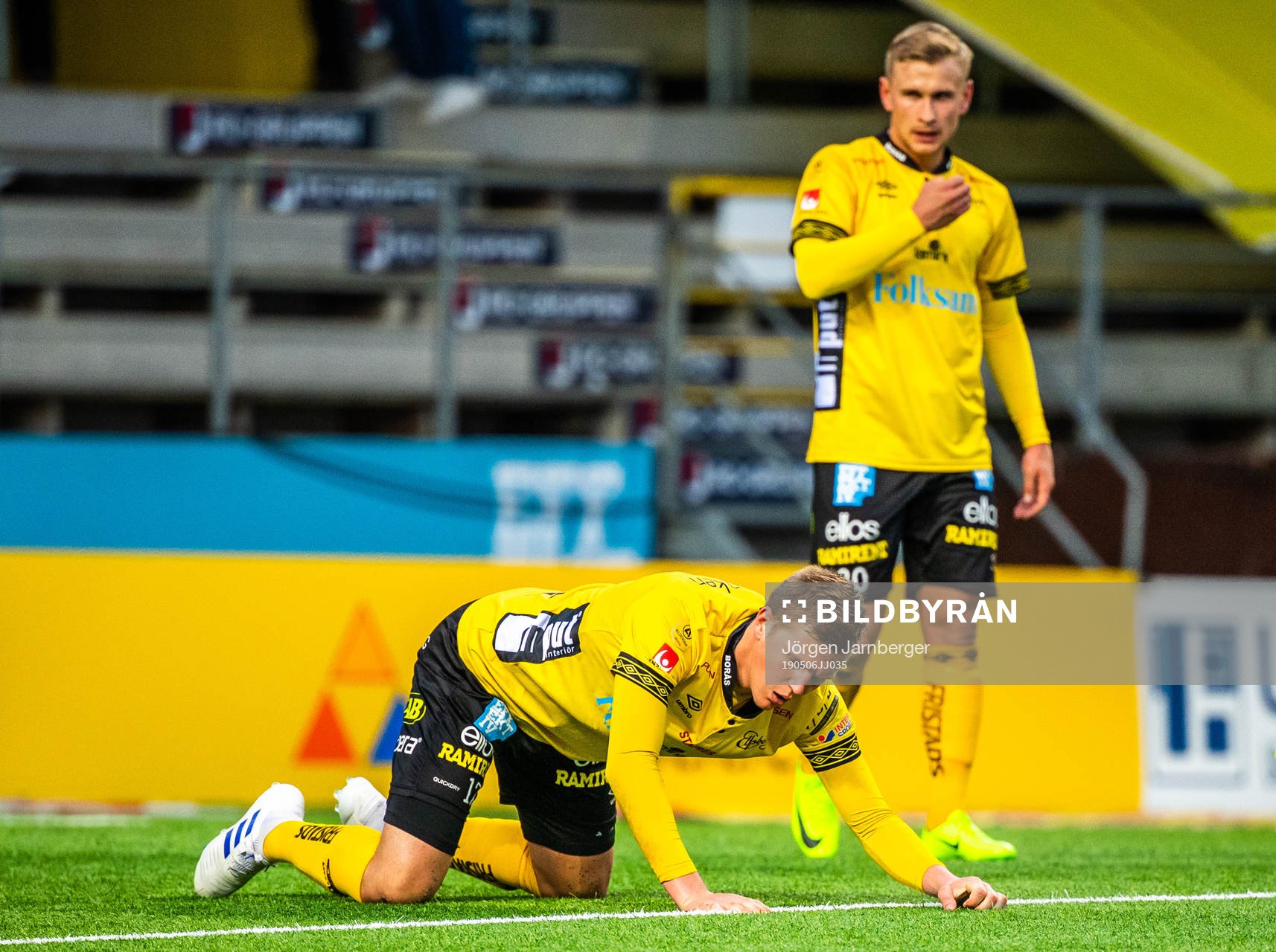 Elfsborgs Joakim Nilsson och Simon Strand deppar