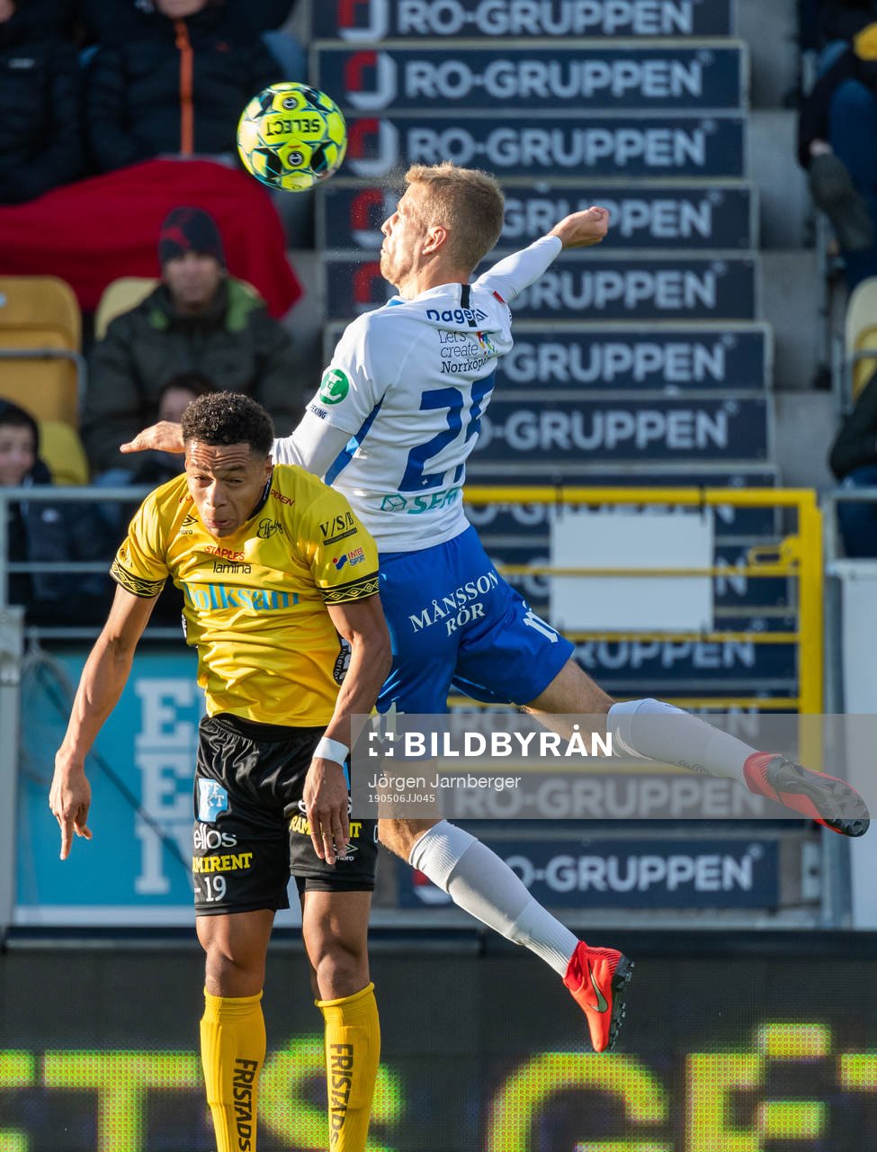 Elfsborgs Kevin Kabran  och IFK Norrköpings Filip