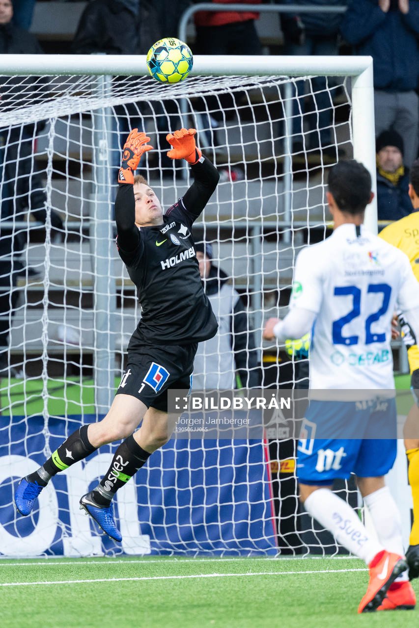 IFK Norrköpings målvakt Isak Pettersson
