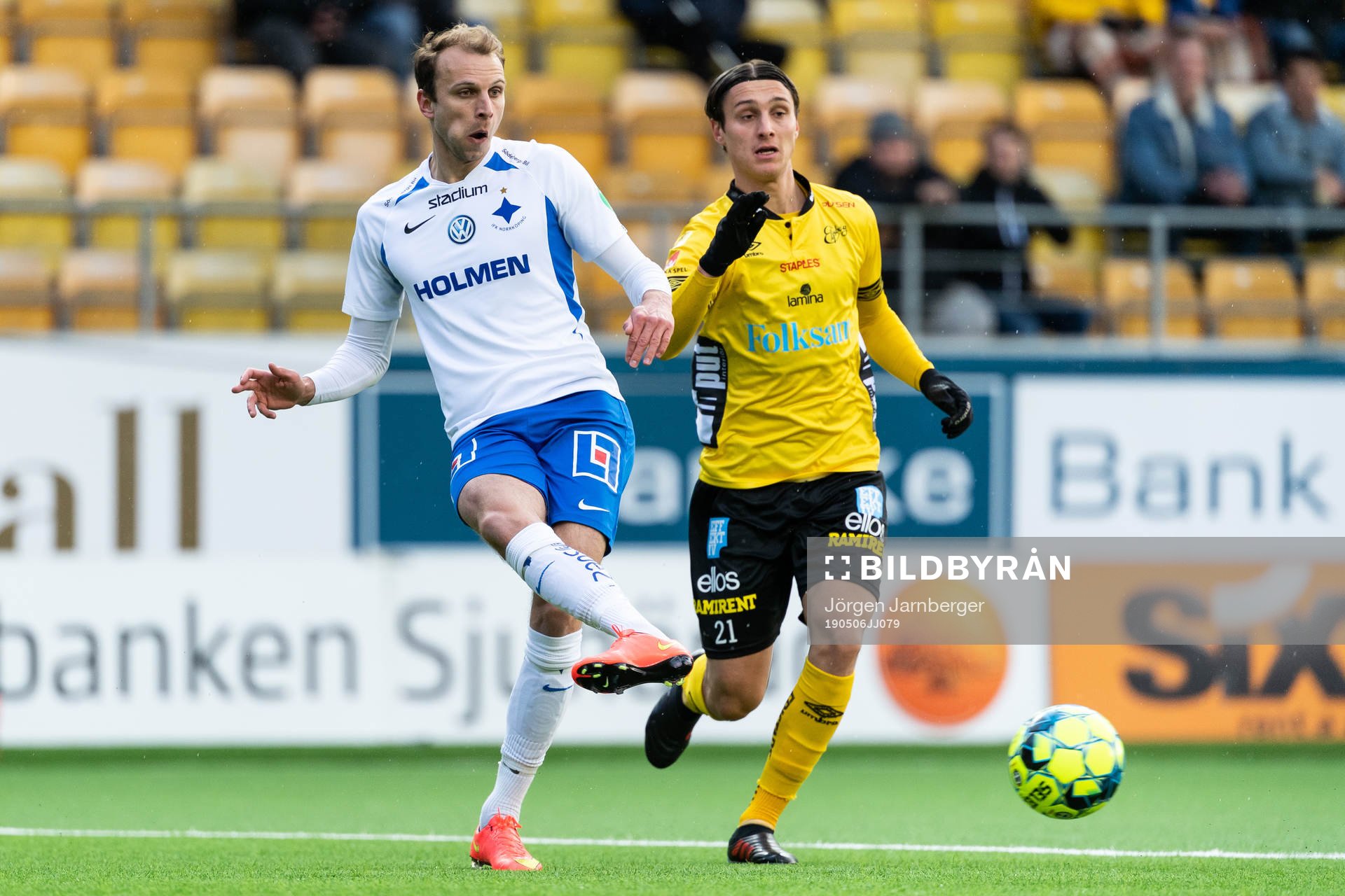 IFK Norrköpings Lars Krogh Gerson och Elfsborgs Jonathan