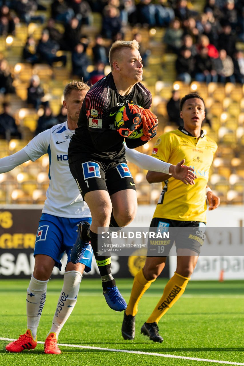 IFK Norrköpings målvakt Isak Pettersson