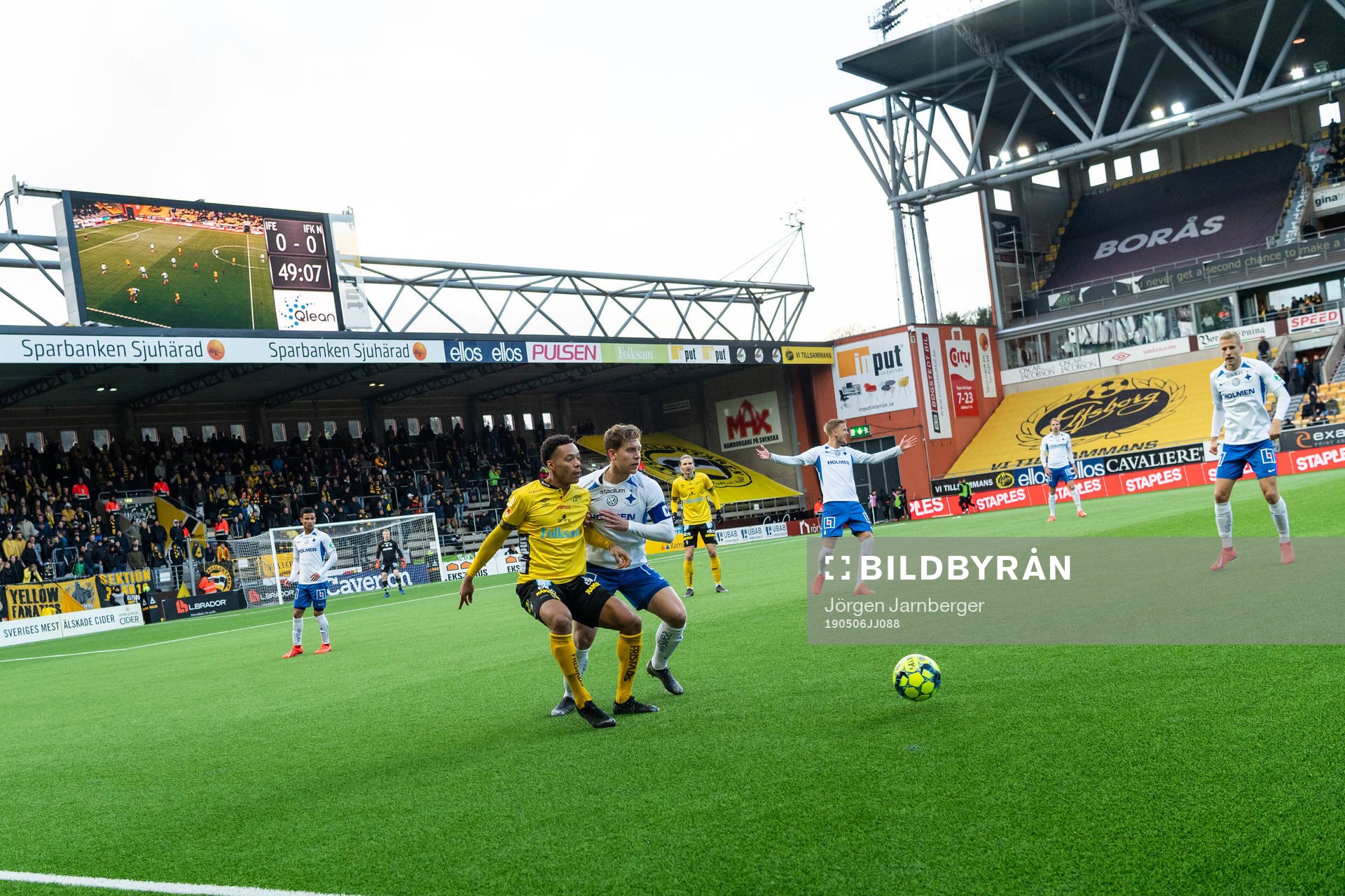 Elfsborgs Kevin Kabran  och IFK Norrköpings Alexander