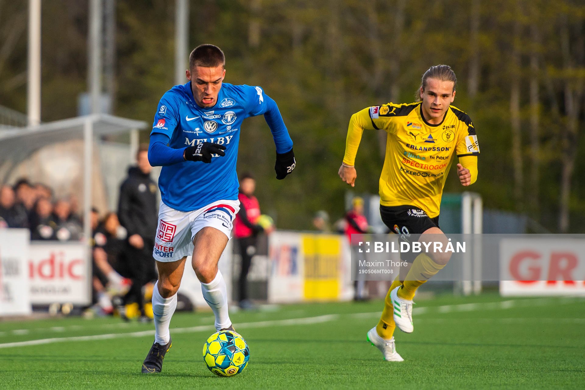 Trelleborgs Felix Hörberg och Frejs Amadeus Sögaard