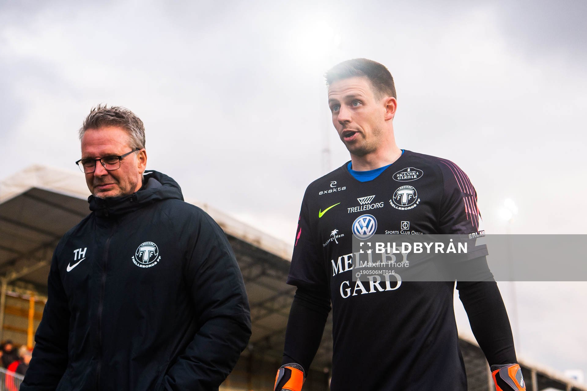 Trelleborgs målvakt Andreas Beck Larsen
