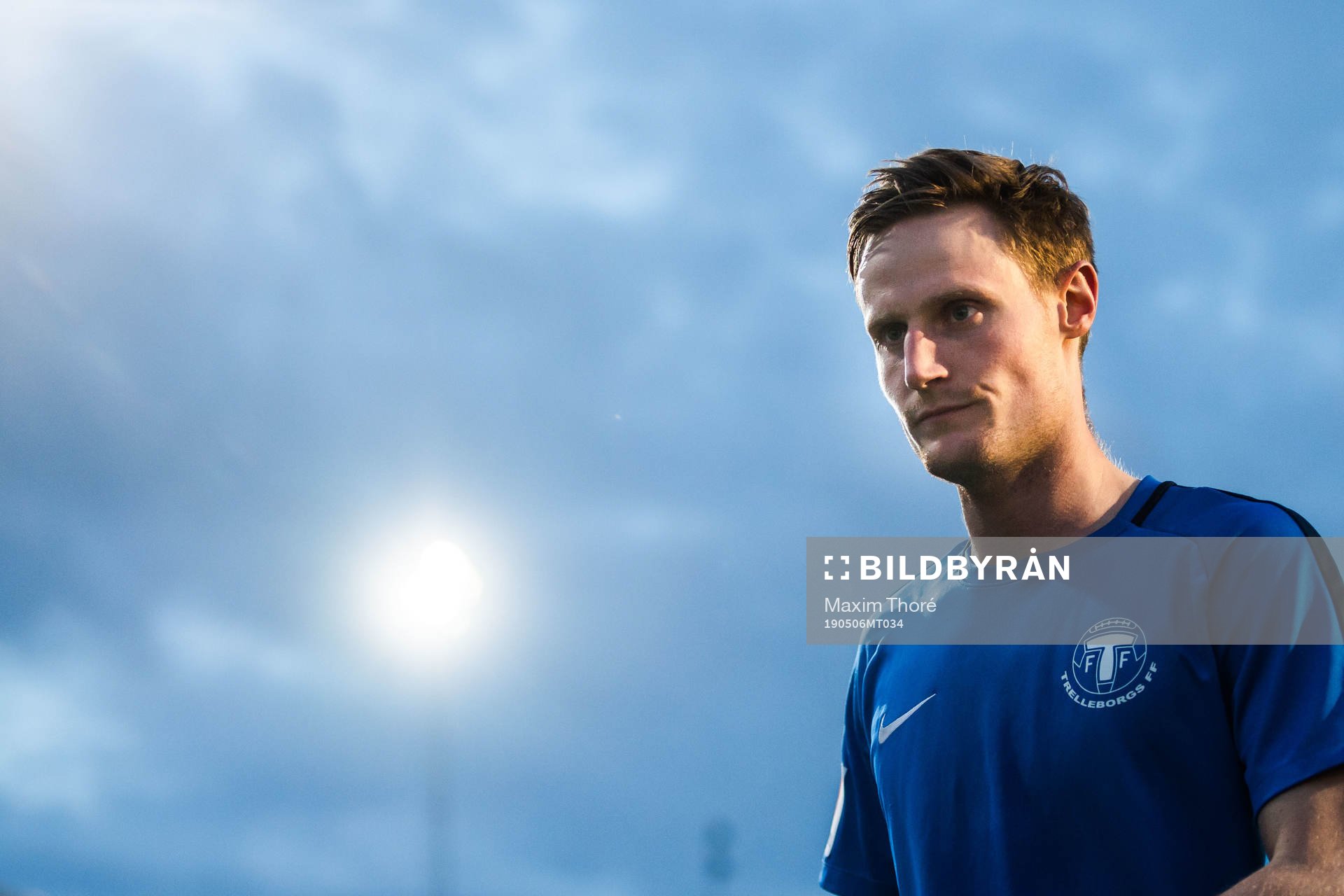 Trelleborgs Anton Tideman deppar