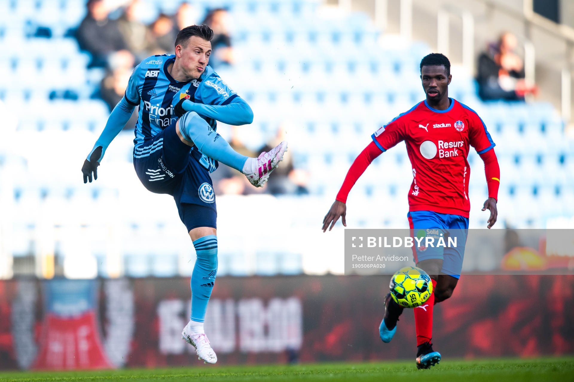 Djurgårdens Fredrik Ulvestad och Helsingborgs Mohammed