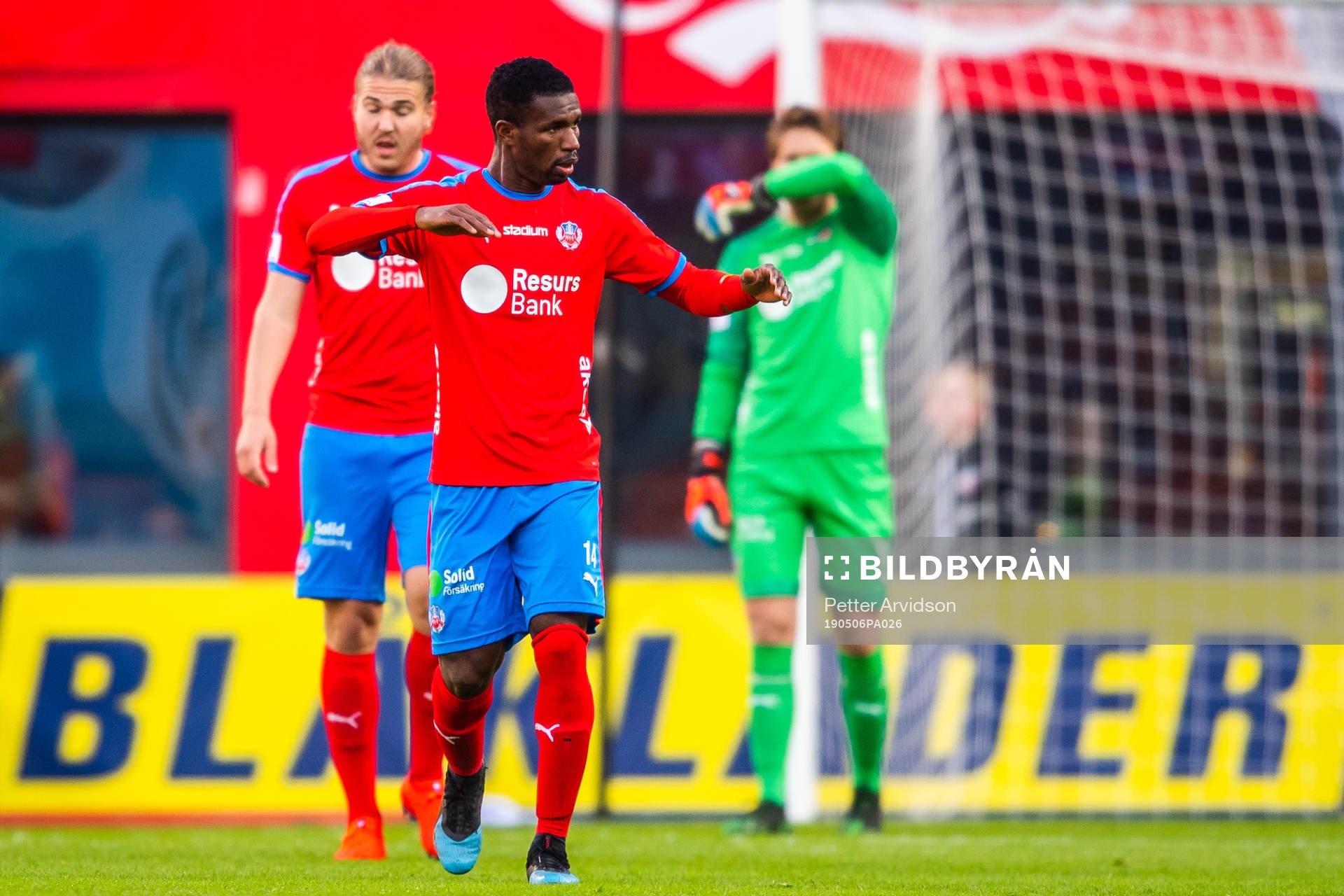 Helsingborgs Mohammed Abubakari deppar