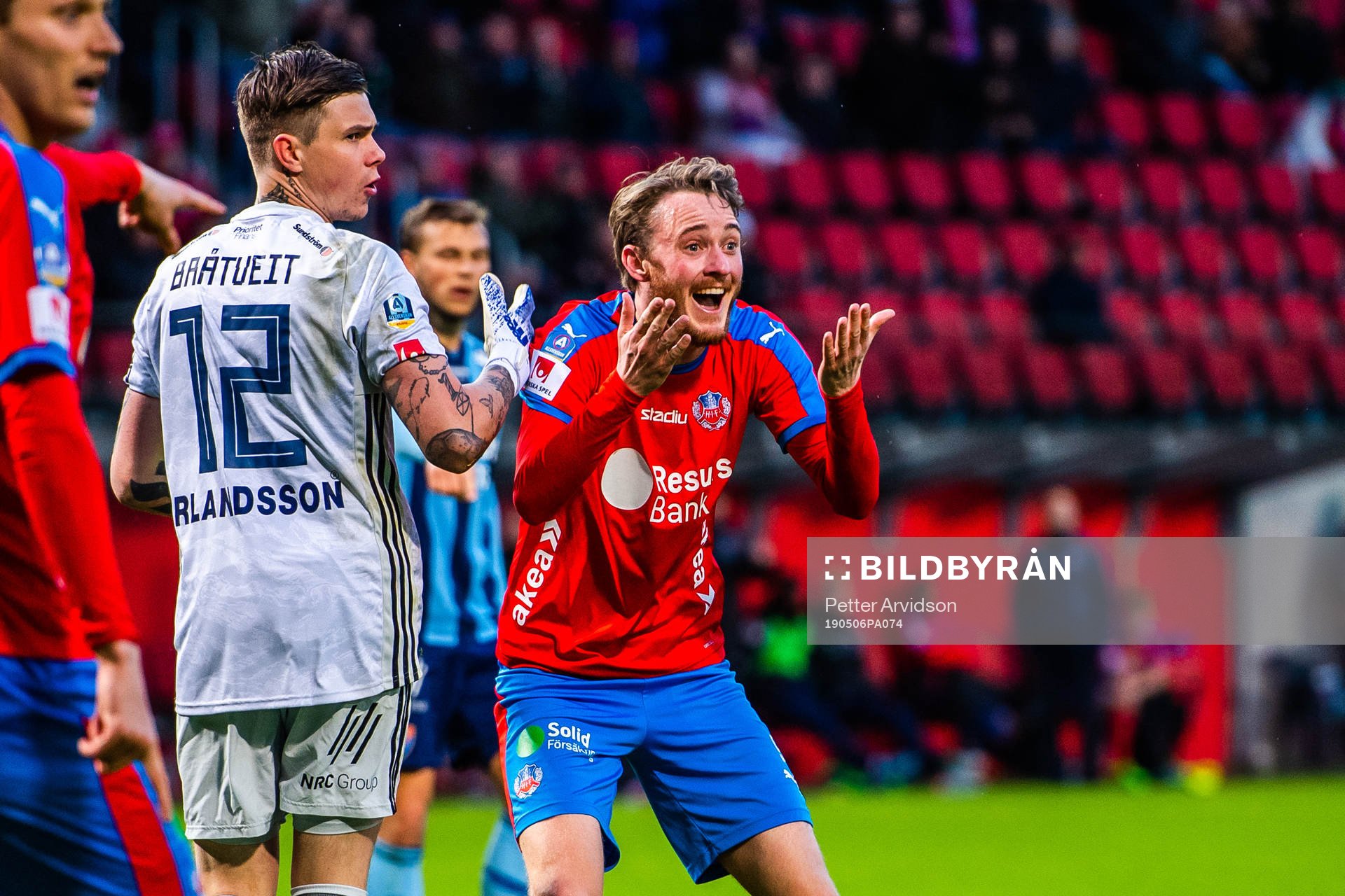 Helsingborgs Rasmus Jönsson reagerar på domslut