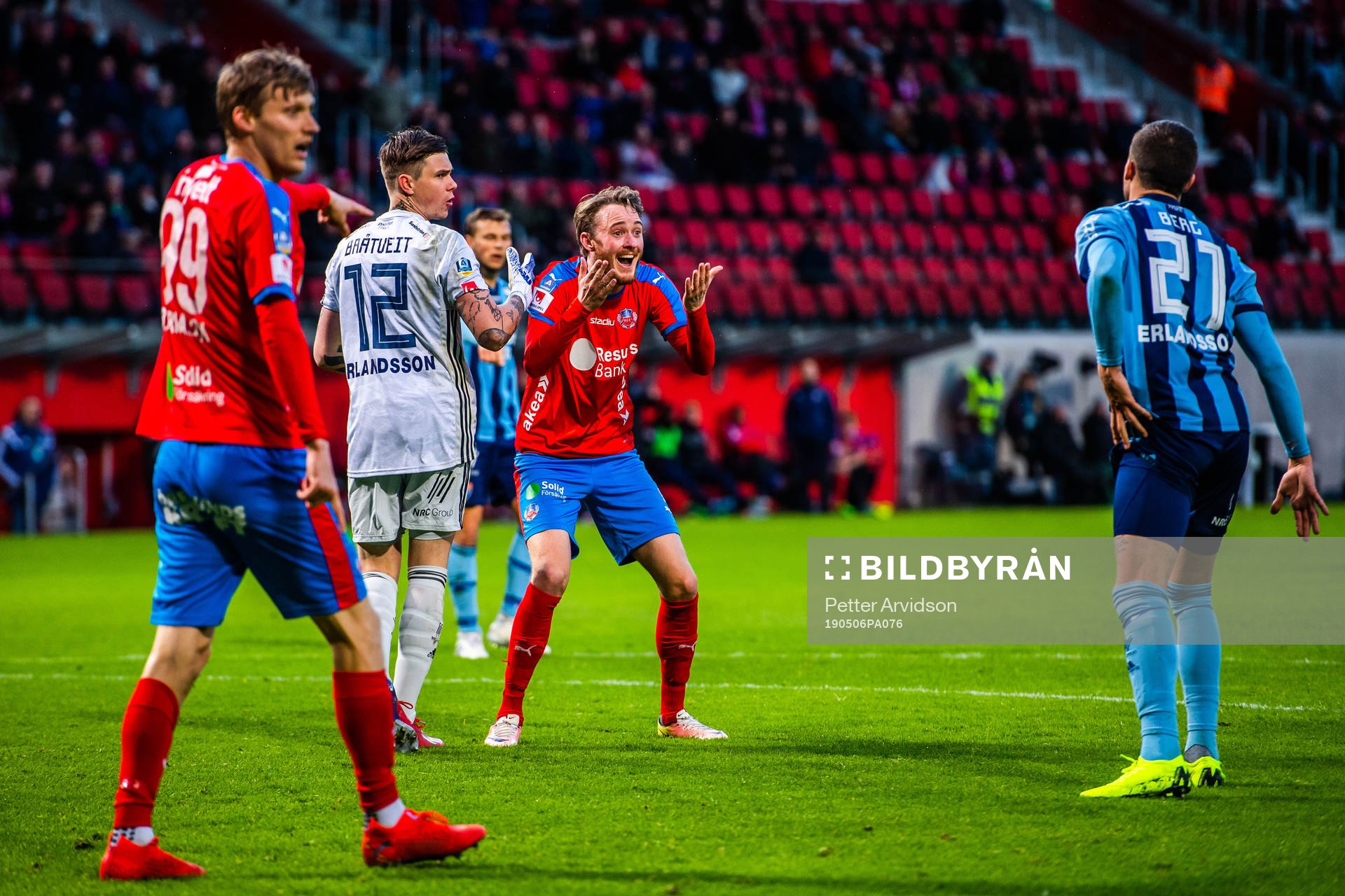 Helsingborgs Rasmus Jönsson reagerar på domslut