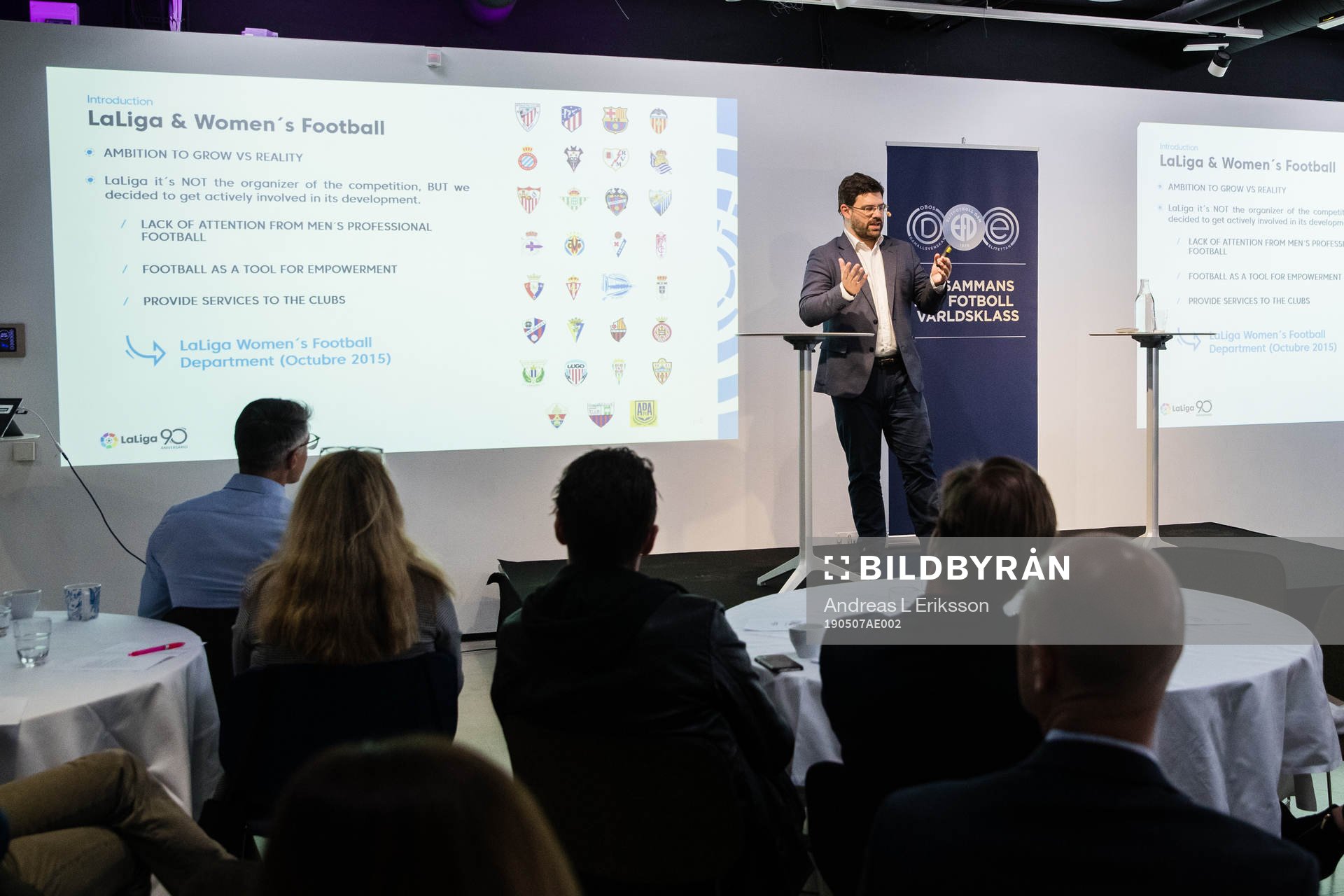 Pedro Malabia, director of women’s football at La Liga