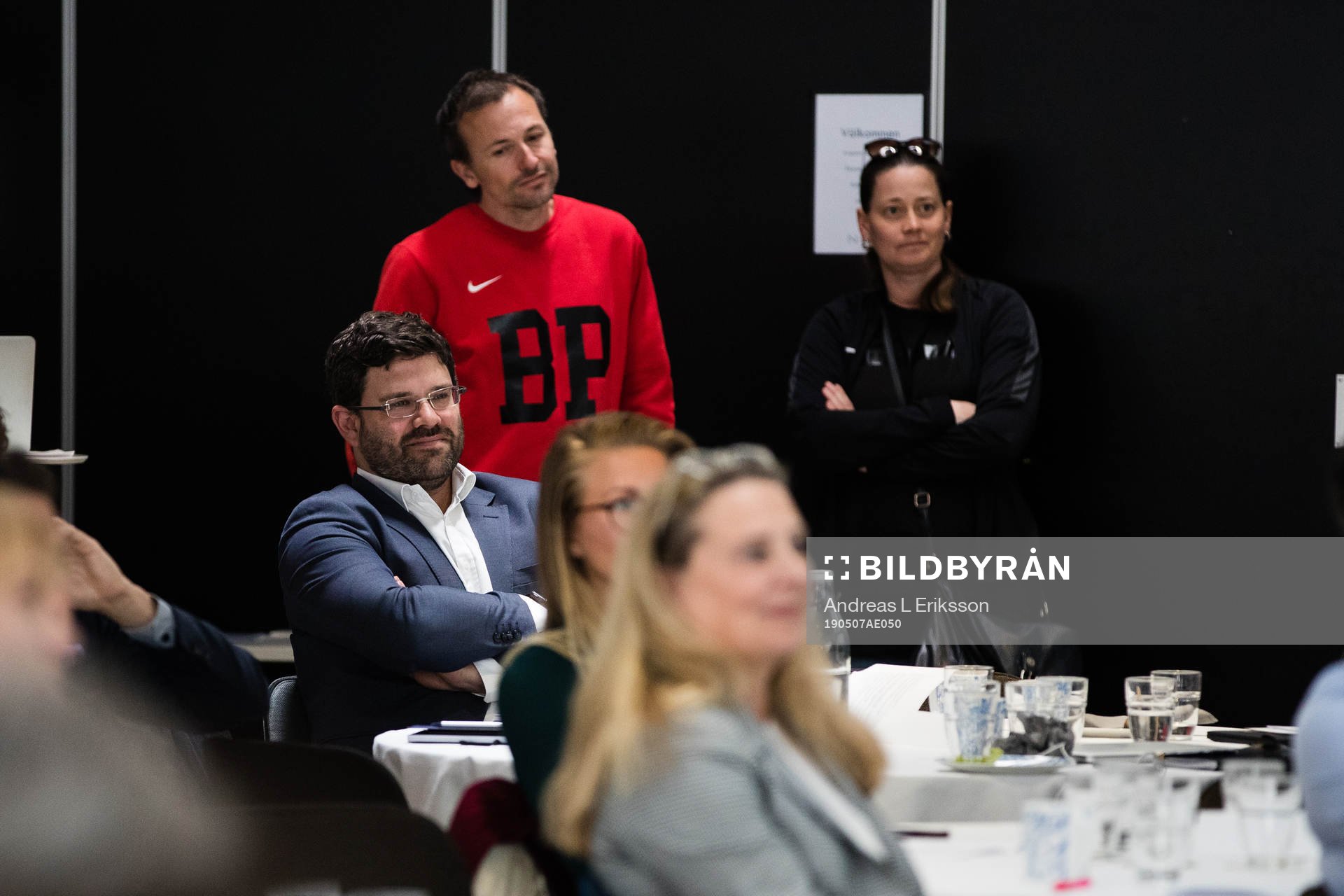 Pedro Malabia, director of women’s football at La Liga, under konferensen Avspark! Tillsammans för fotboll i världsklass anordnad av Elitfotboll Dam den 7 maj 2019 i Stockholm. 