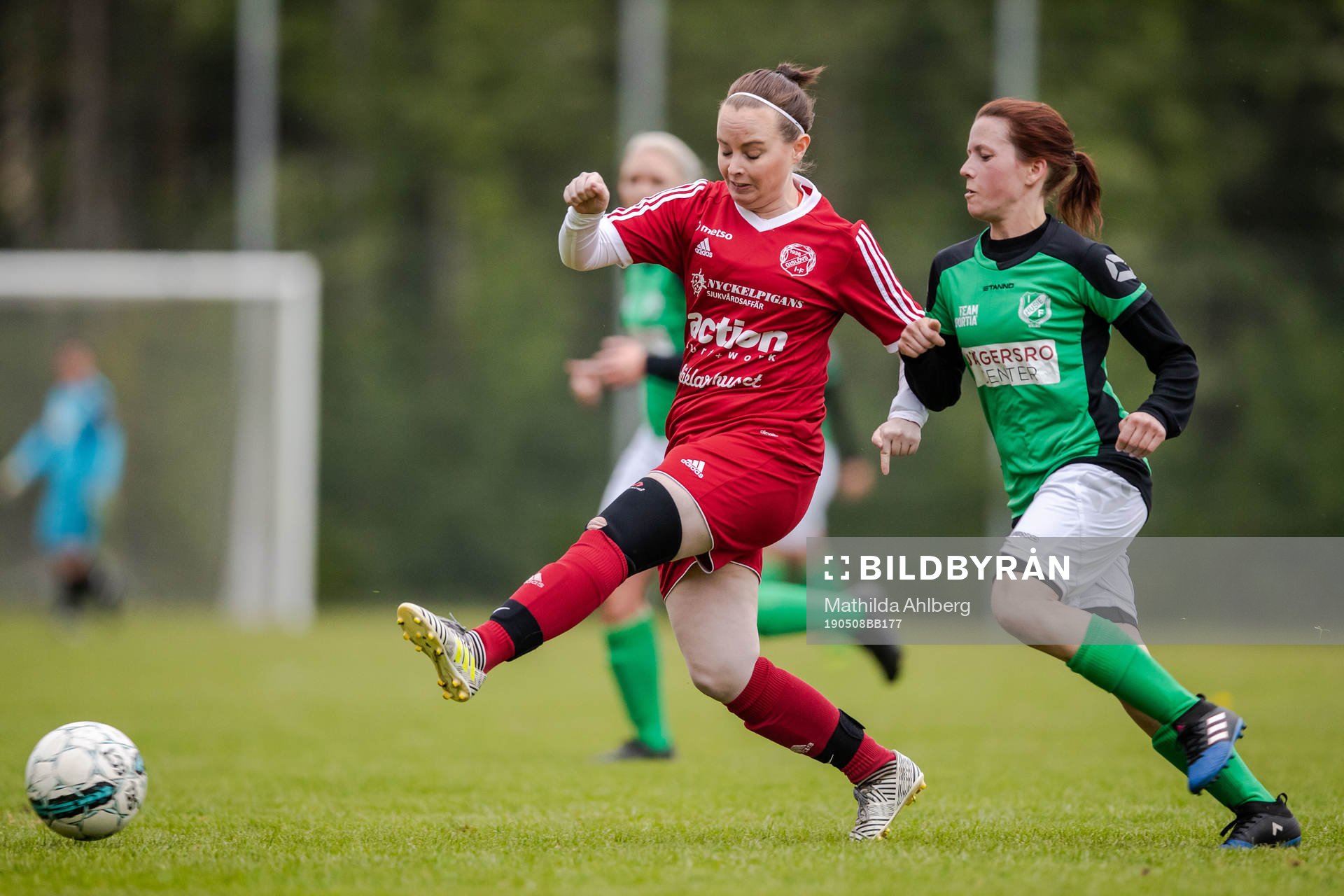 Gislövs Michaela Davidsson och Husies Alexandra Rosenberg