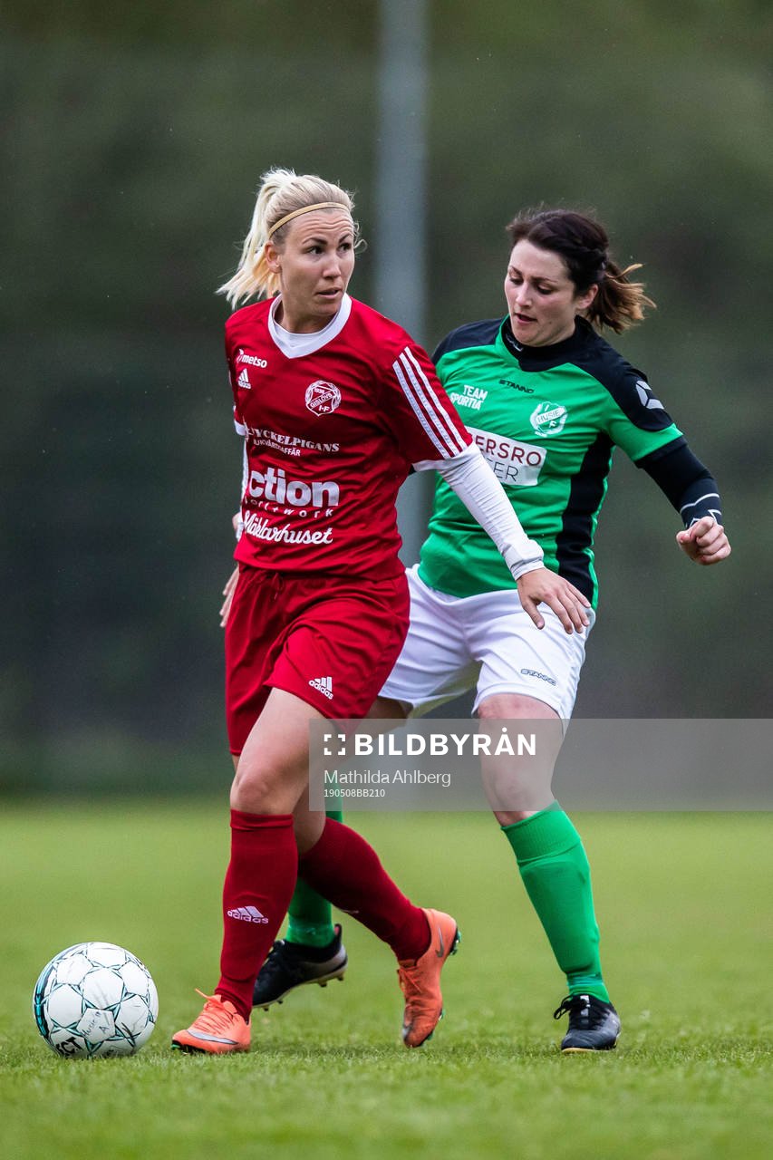 Gislövs Rebecca Ohlsson och Husies Camilla Nyman