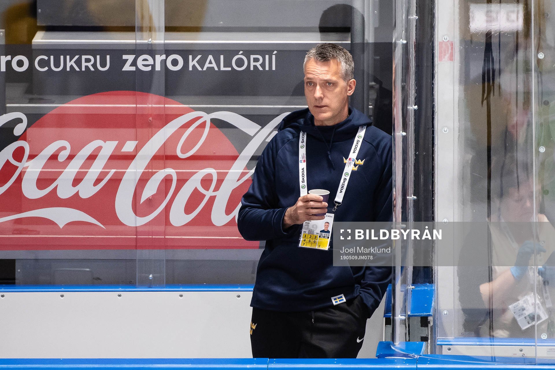 Doctor Peter Ström of Sweden at a practice session