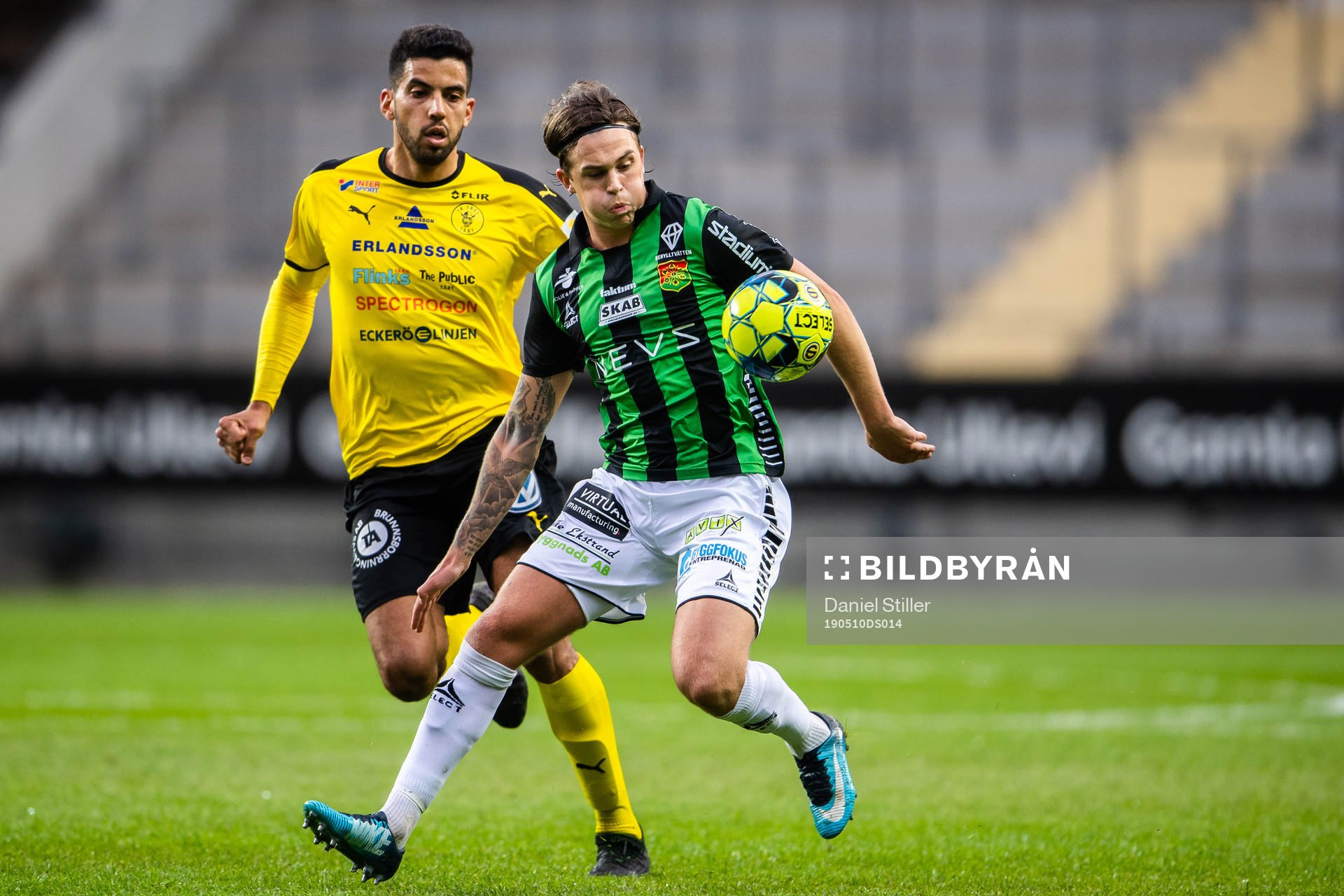 Frejs Pedro Ribeiro och GAIS Rasmus Rosenqvist