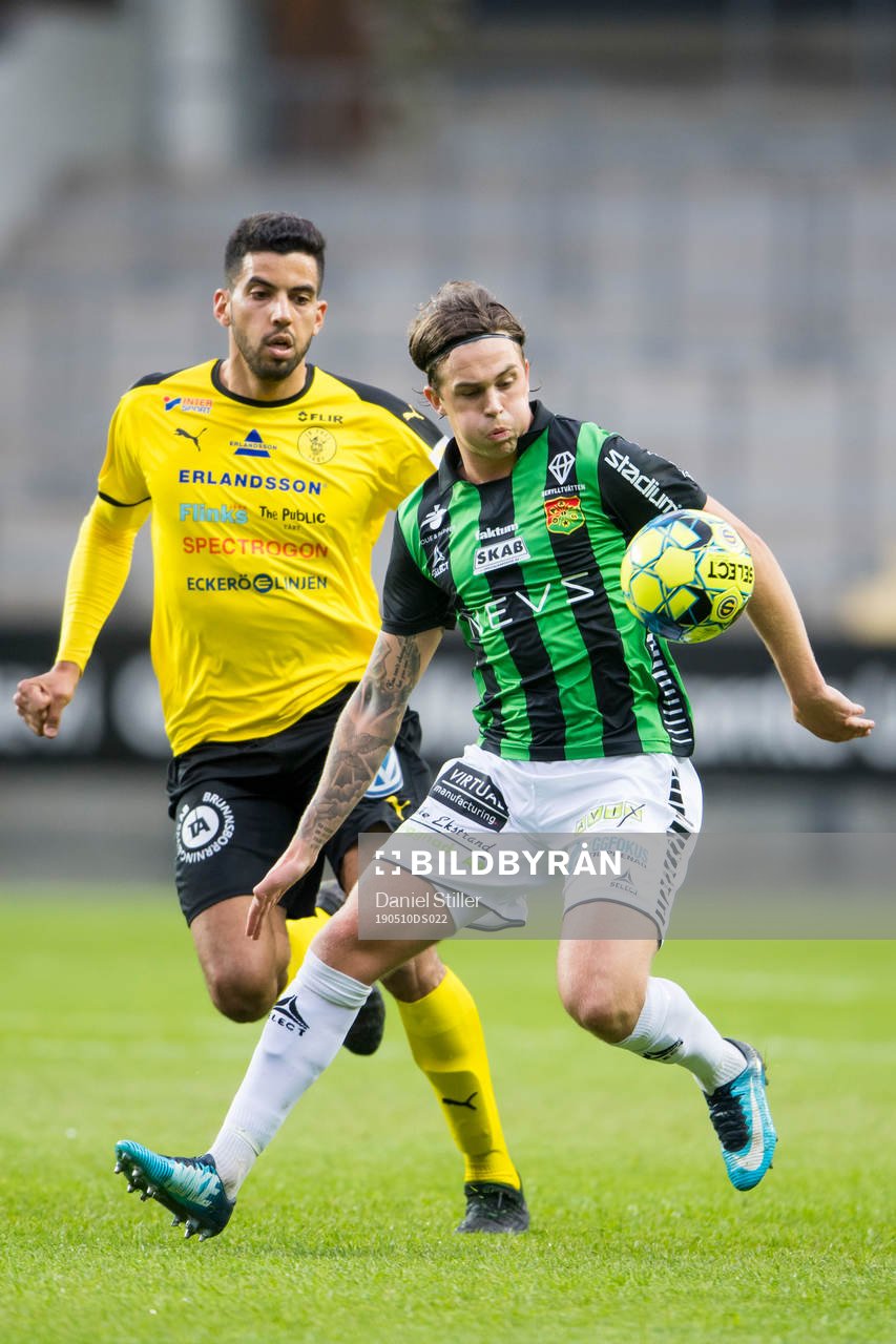 Frejs Pedro Ribeiro och GAIS Rasmus Rosenqvist