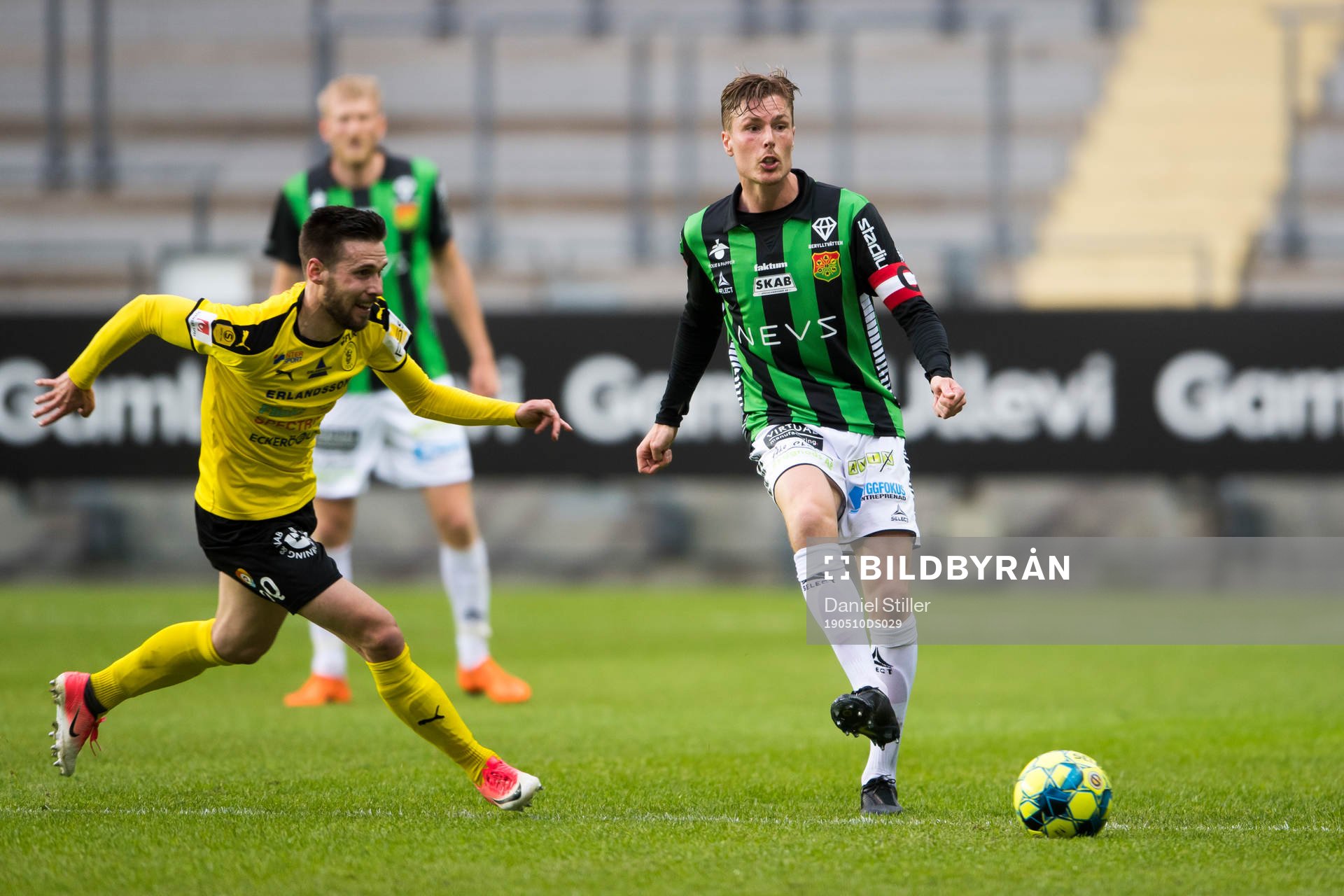 Frejs Daniel Sliper och GAIS Marcus Bergholtz