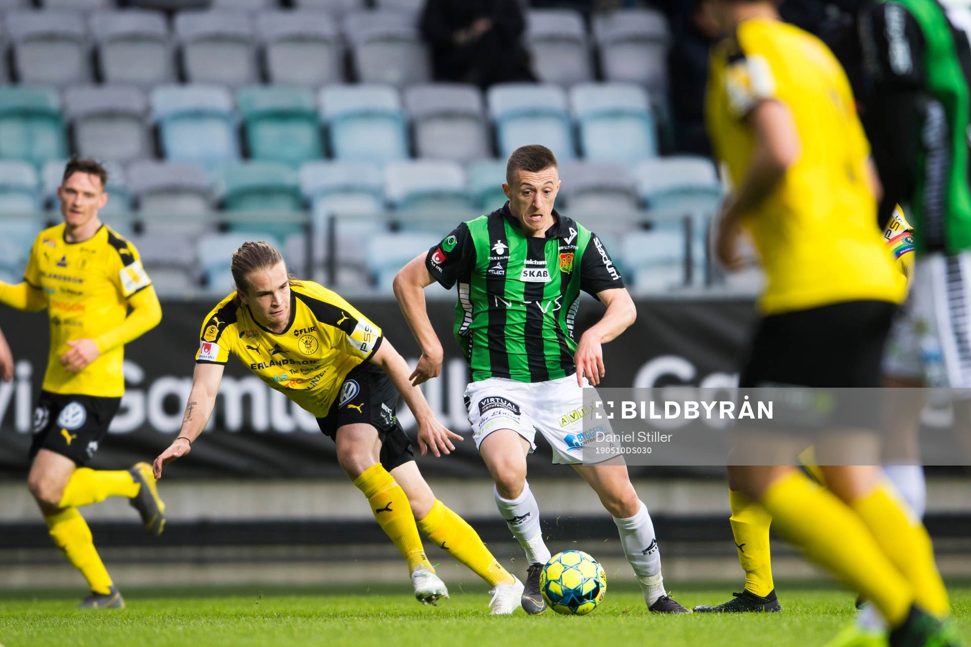 Frejs Amadeus Sögaard och GAIS Leonard Pllana