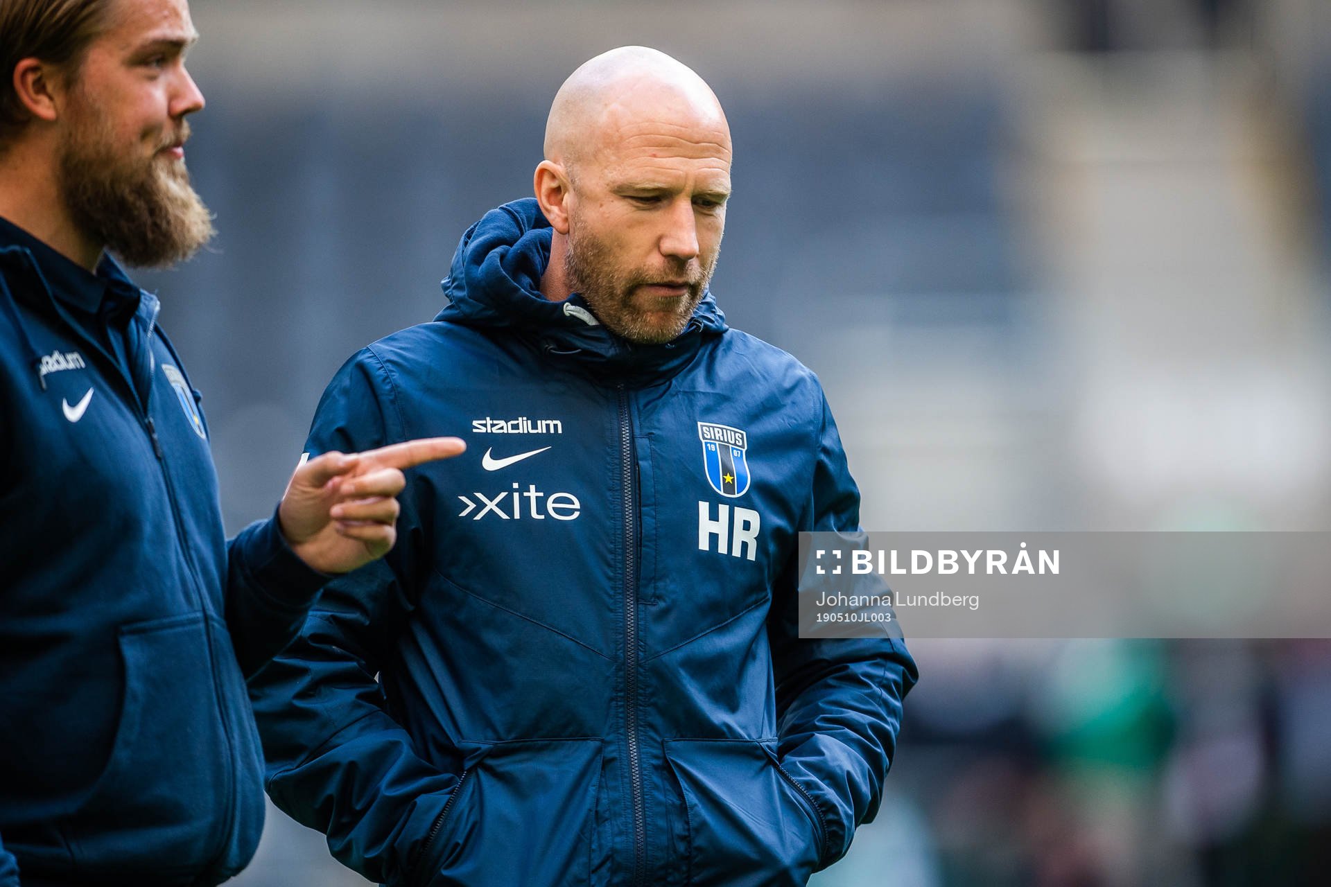 Sirius tränare Henrik Rydström