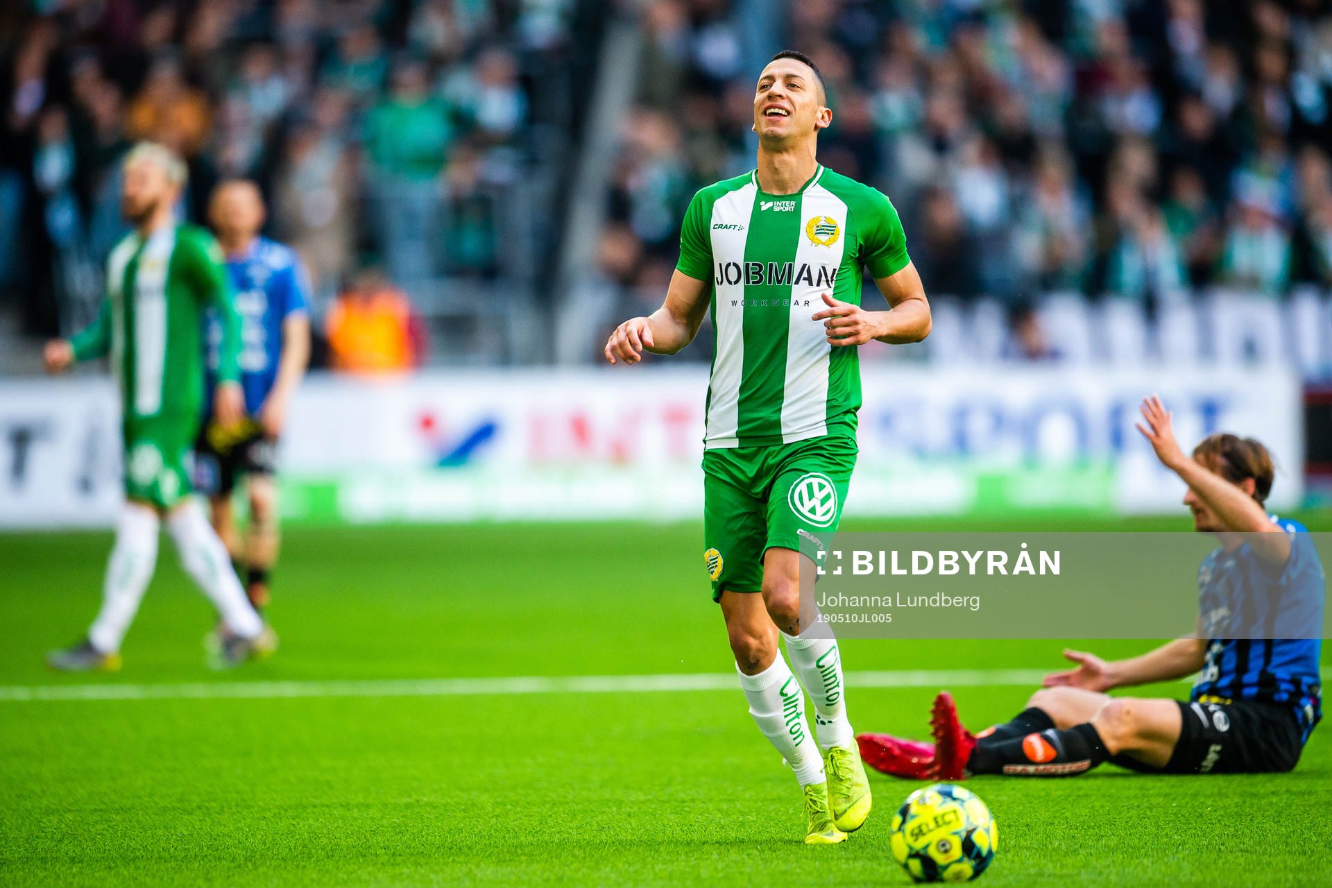 Hammarbys Nikola Djurdjic deppar