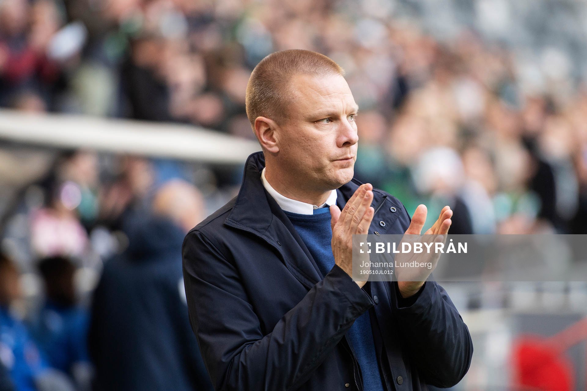 Hammarbys tränare Stefan Billborn