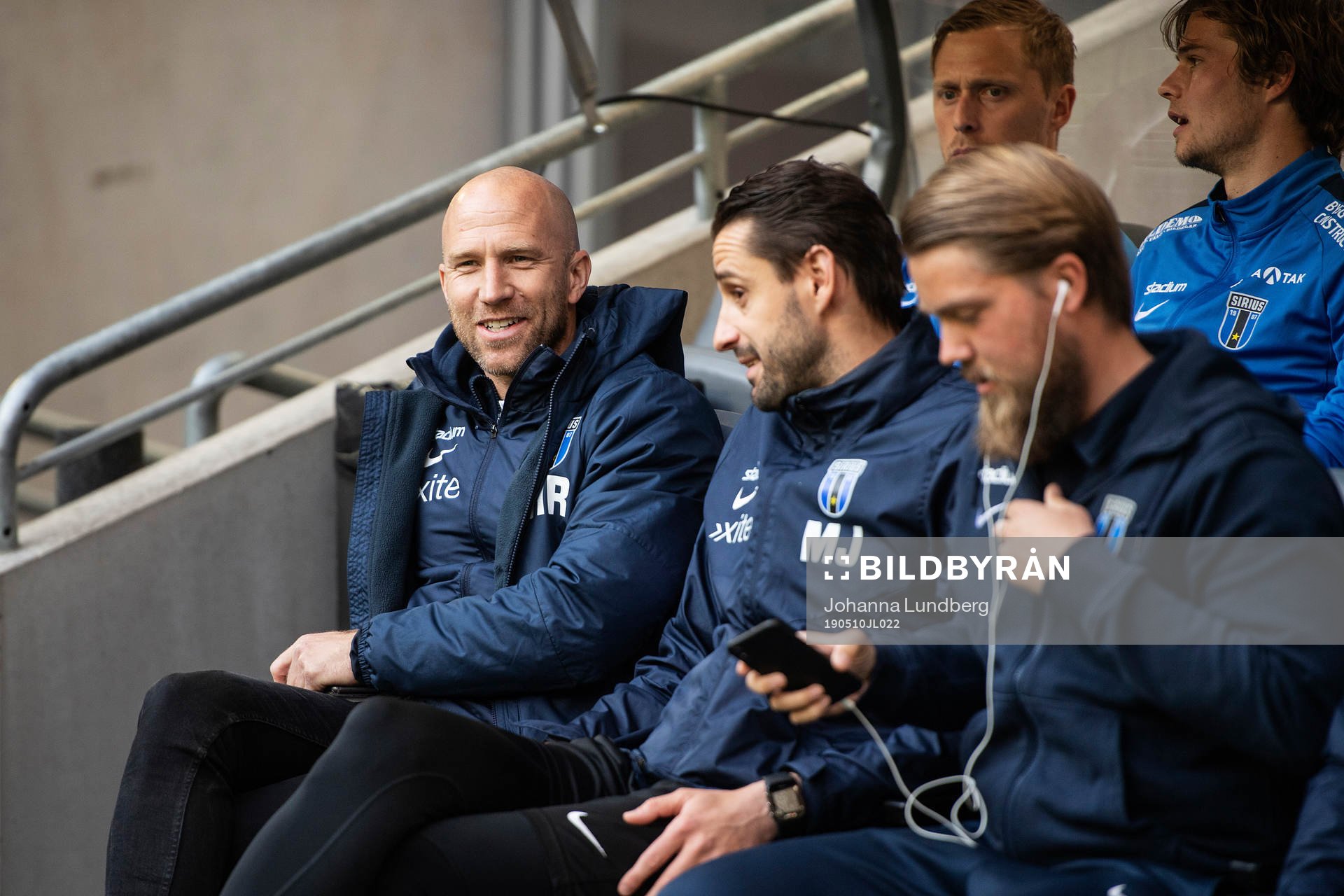 Sirius tränare Henrik Rydström och tränare Mirza Jelecak