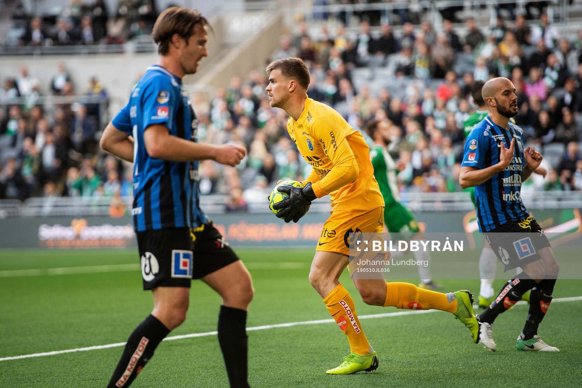 Sirius målvakt Lukas Jonsson