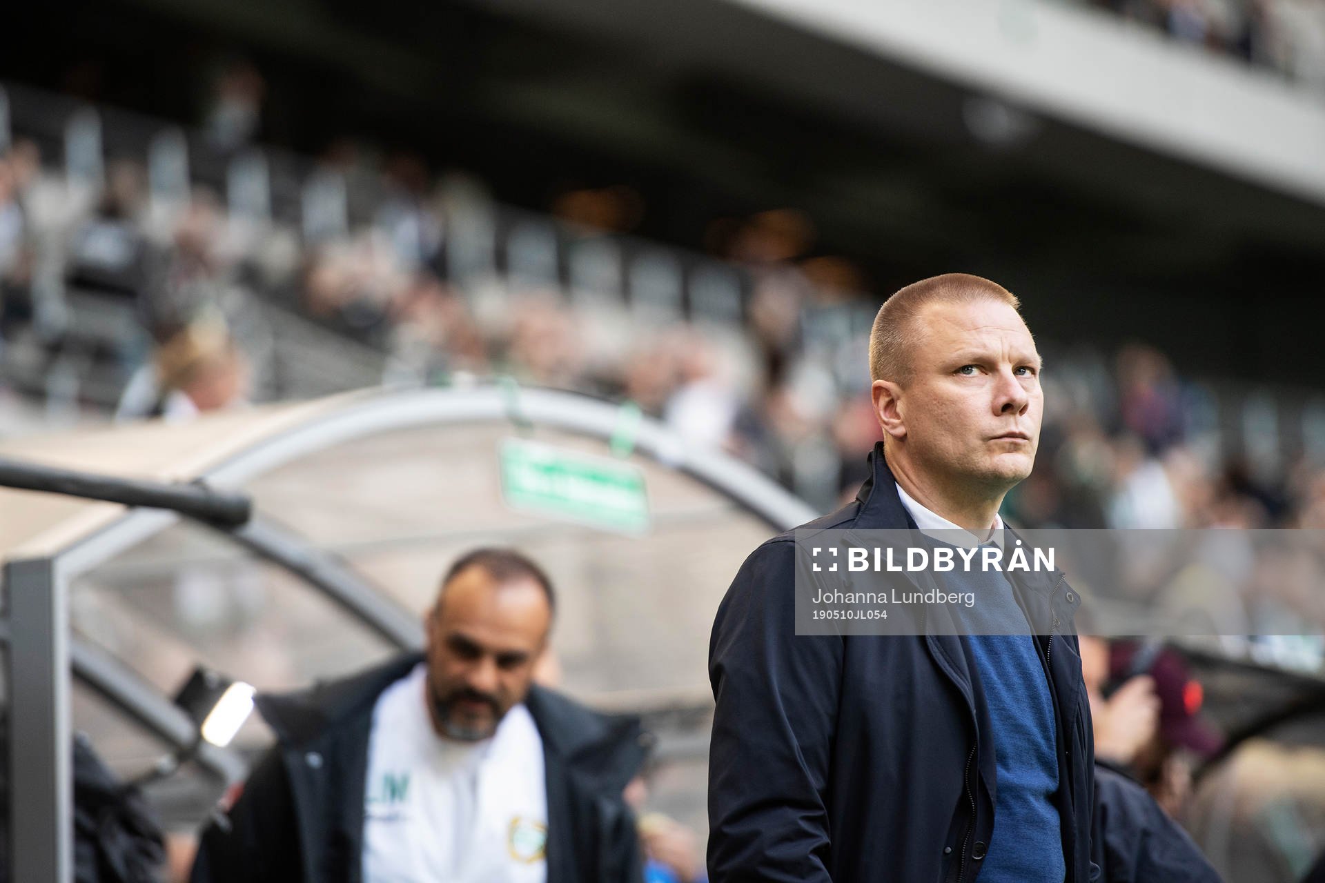 Hammarbys tränare Stefan Billborn