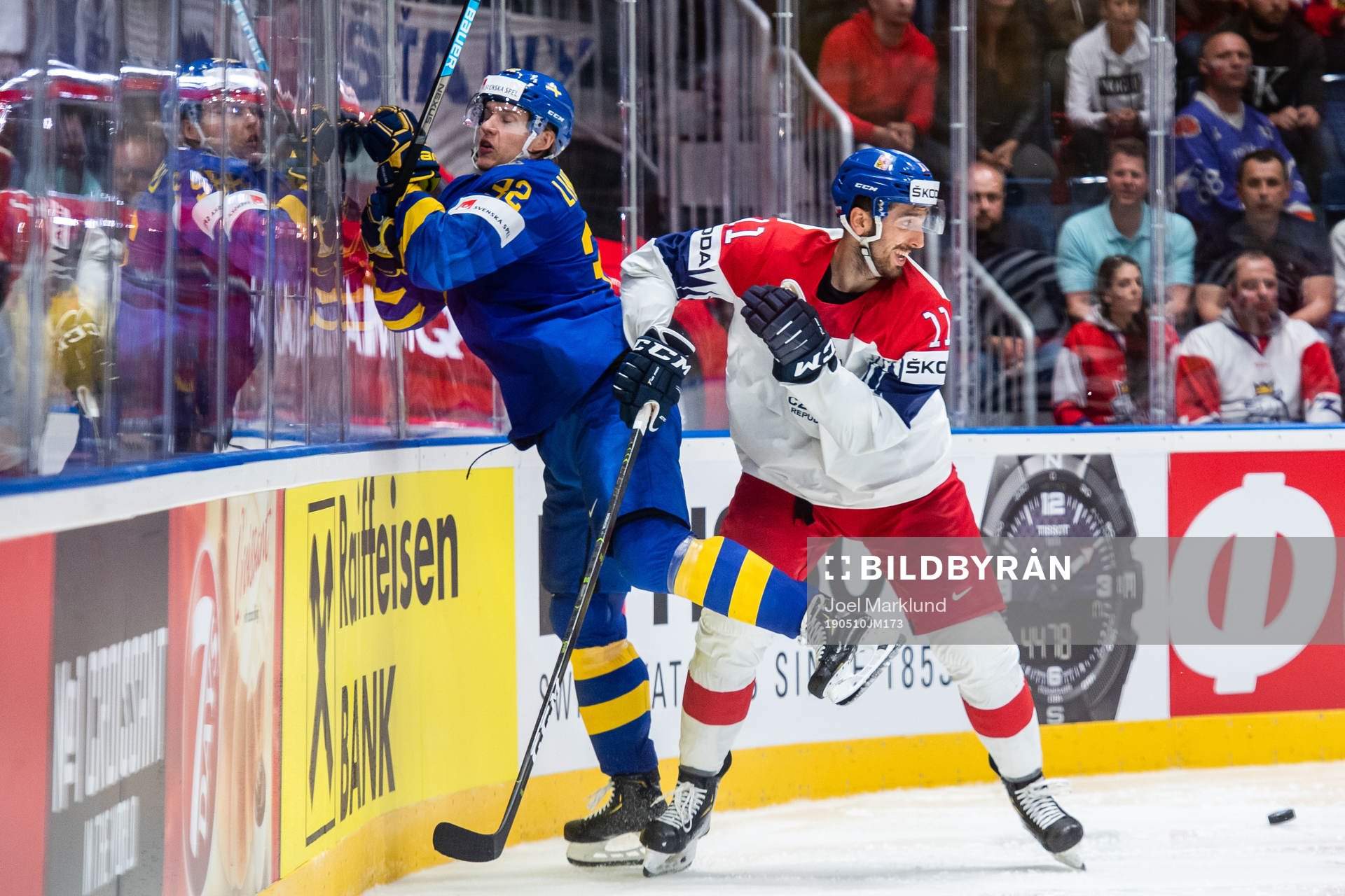 Oskar Lindblom of Sweden and Michal Moravcik of Czech