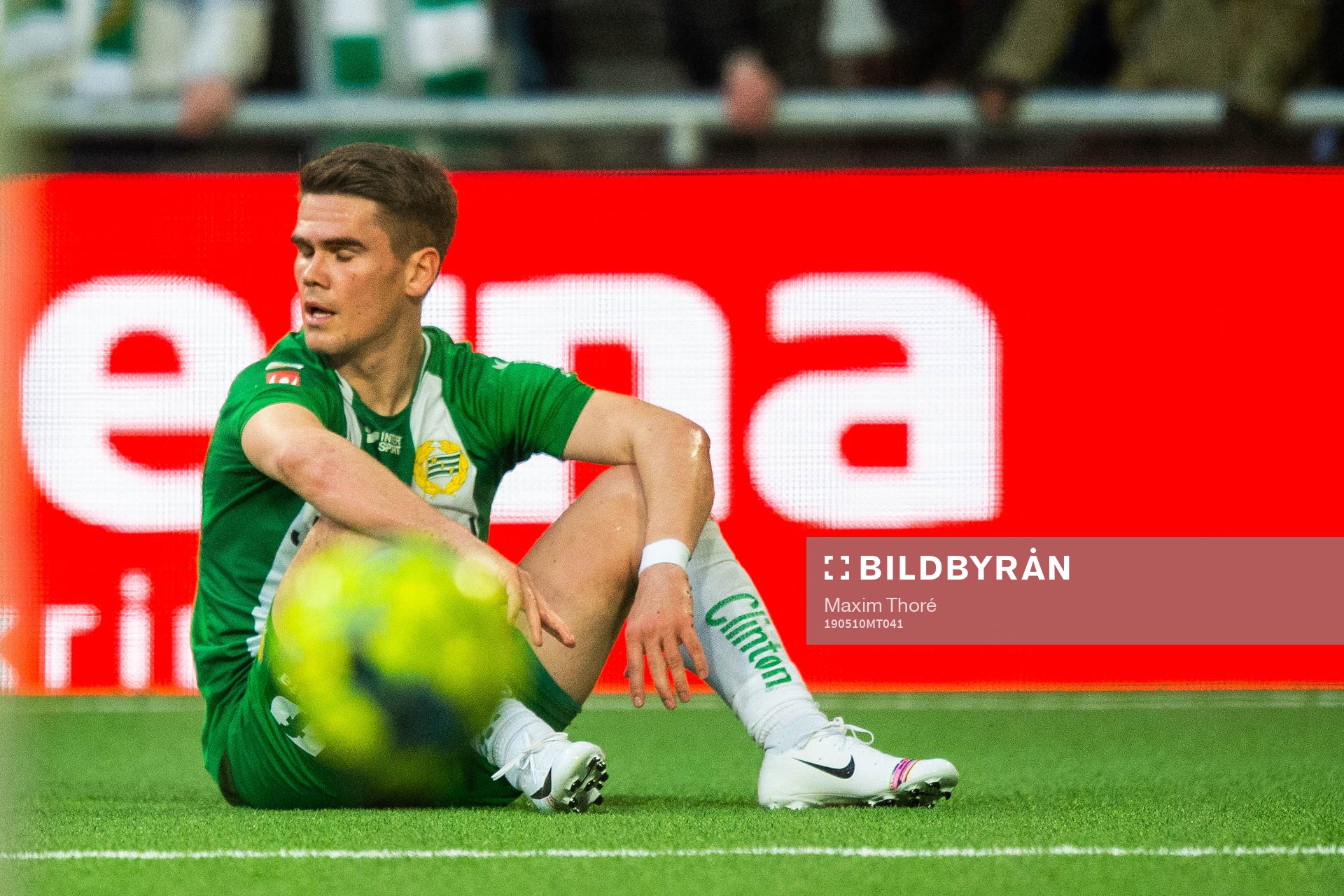 Hammarbys Vidar Örn Kjartansson deppar