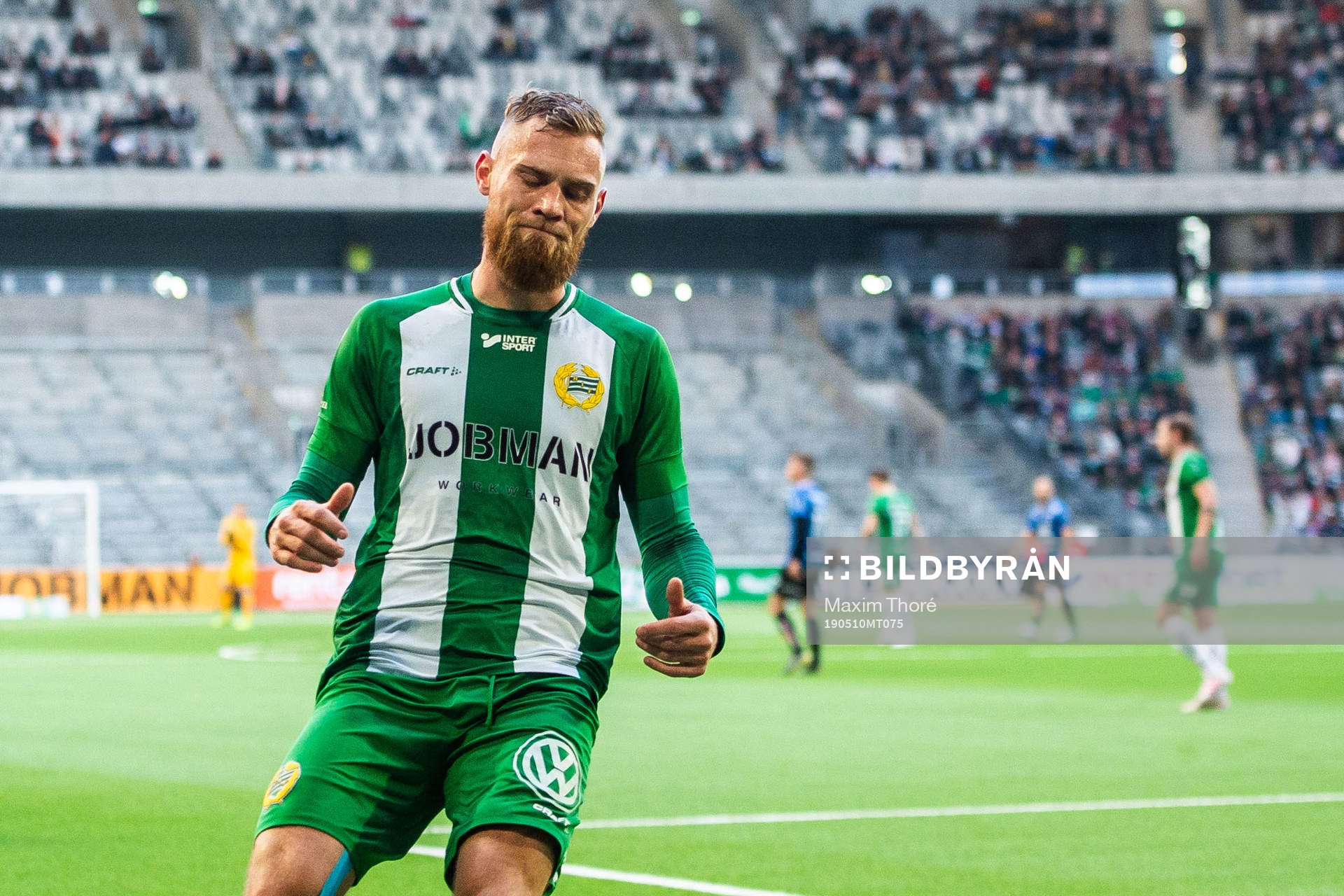 Hammarbys David Fällman deppar