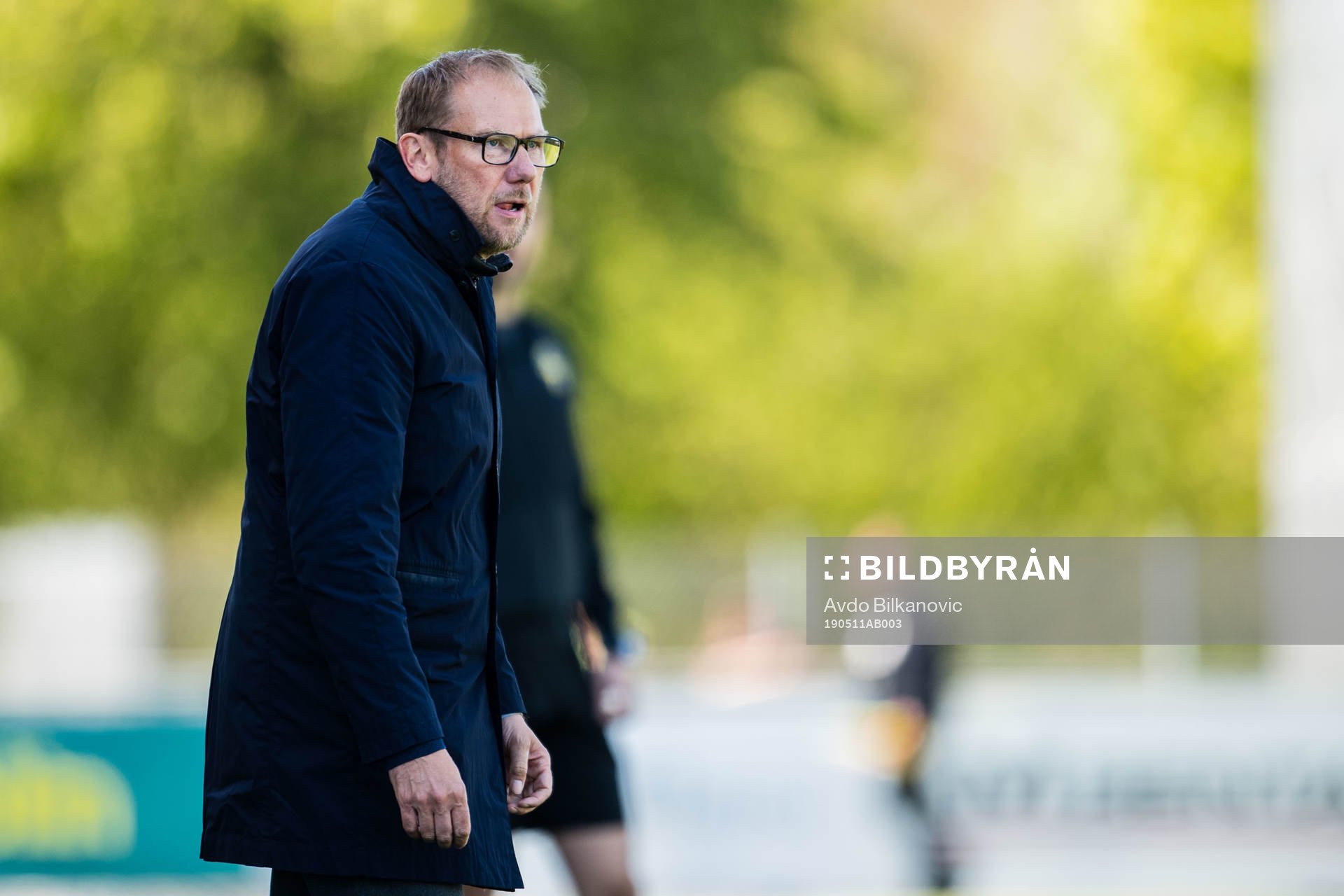 Halmstads tränare Magnus Haglund