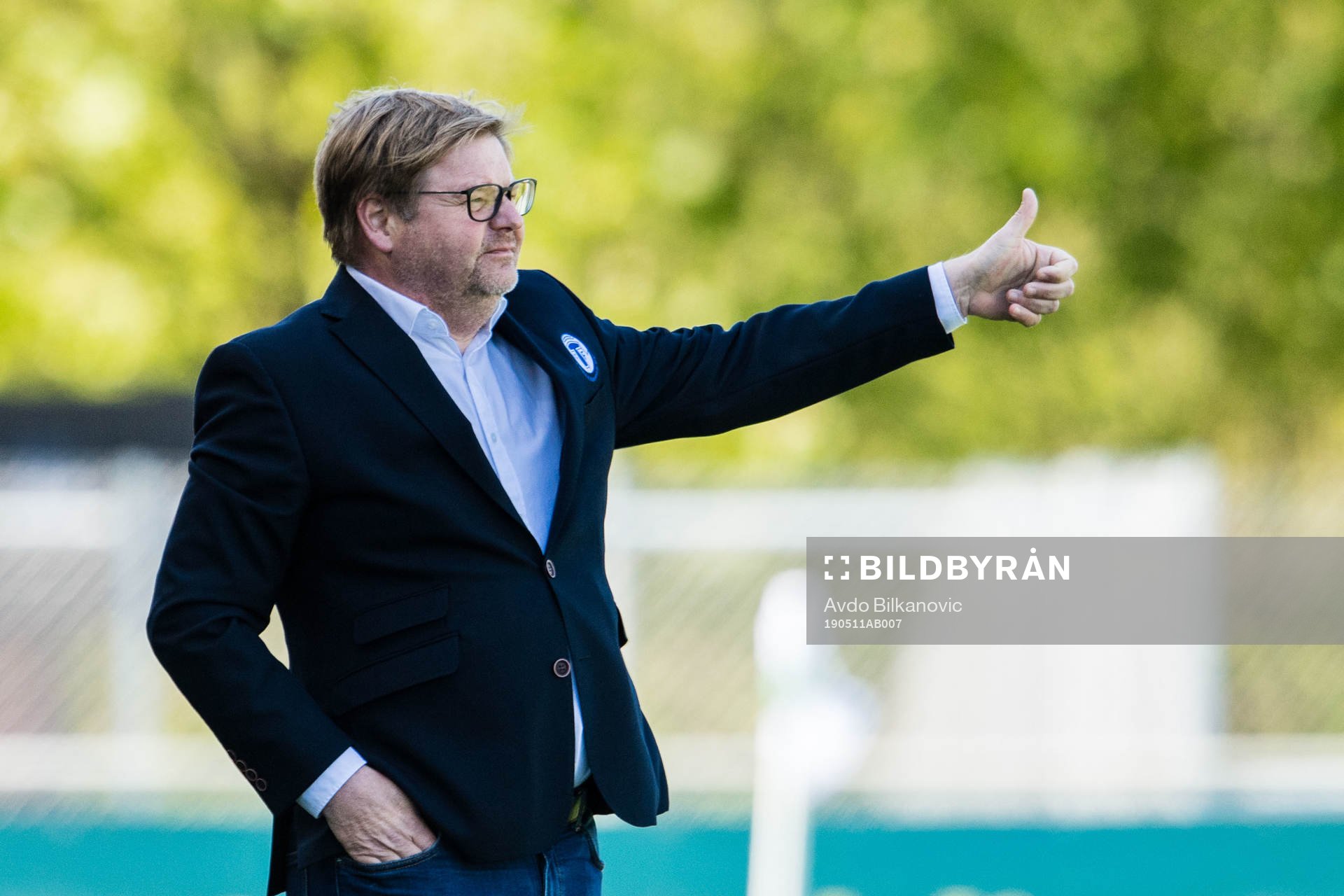 Trelleborgs manager Peter Swärdh