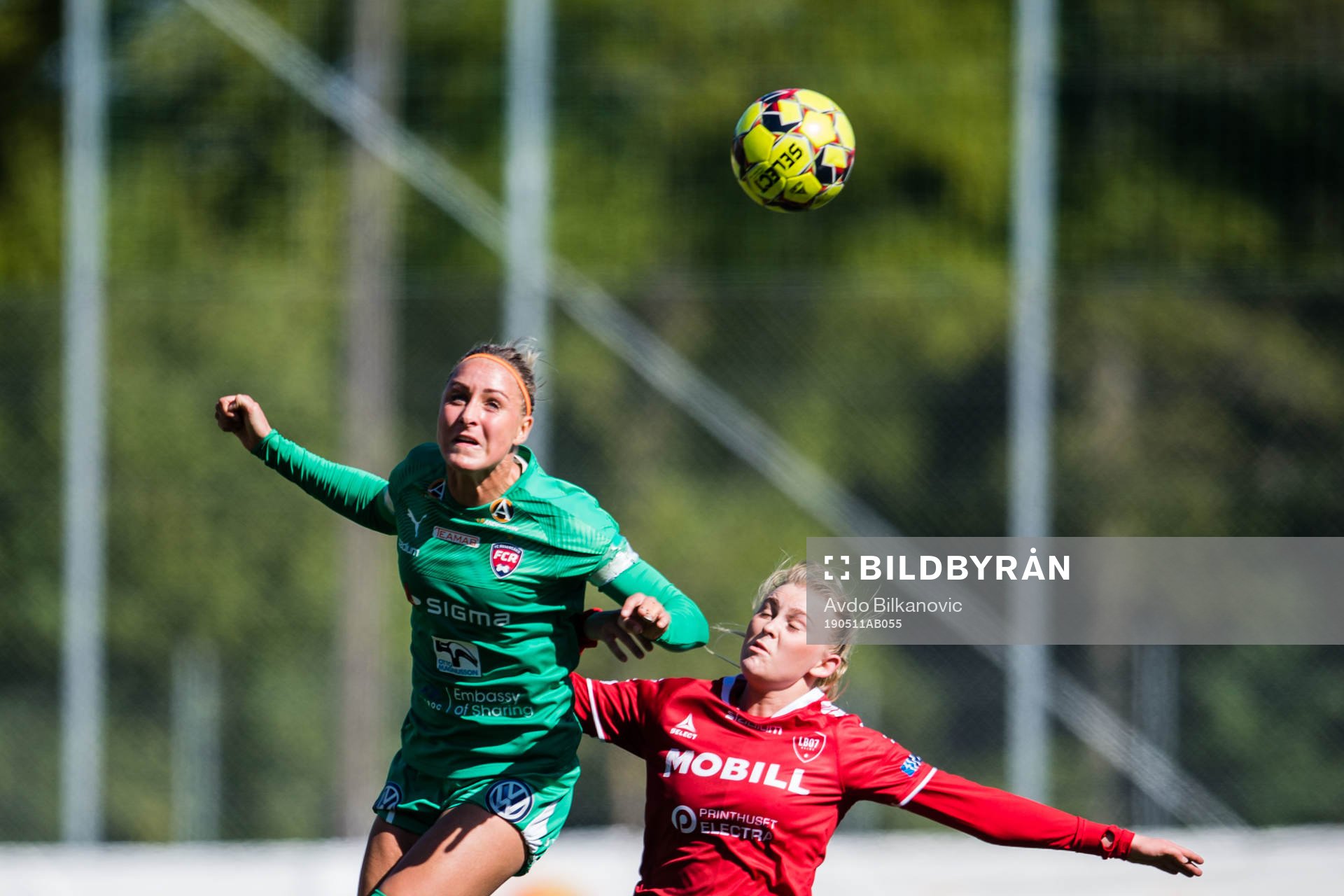 Rosengårds Sanne Troelsgaard Nielsen och Limhamn Bunkeflos