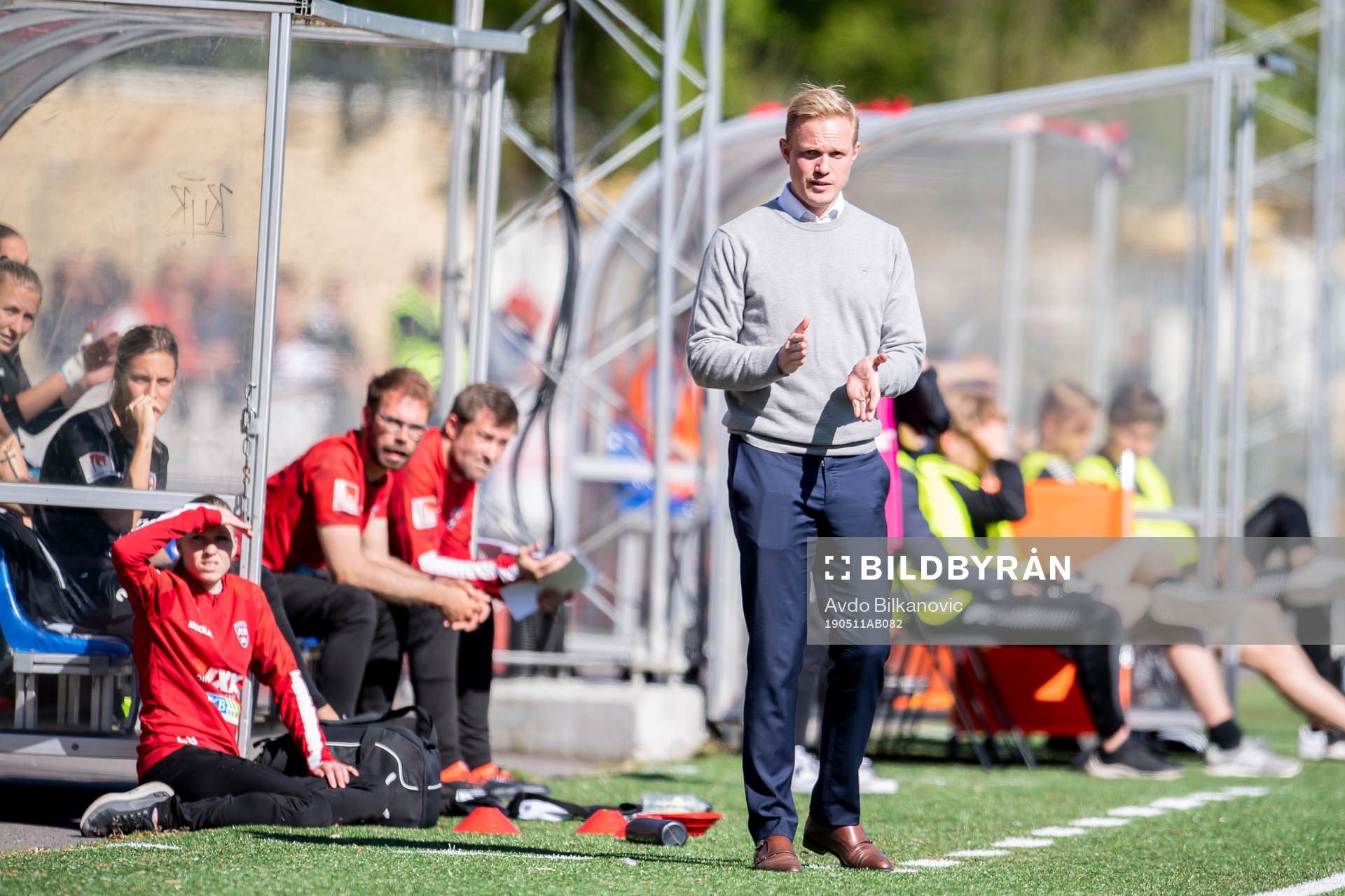 Rosengårds tränare Jonas Eidevall