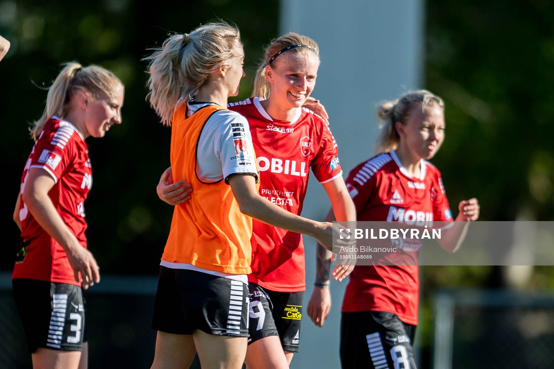 Limhamn Bunkeflos Hanna Elizabeth Terry och Amanda Kander