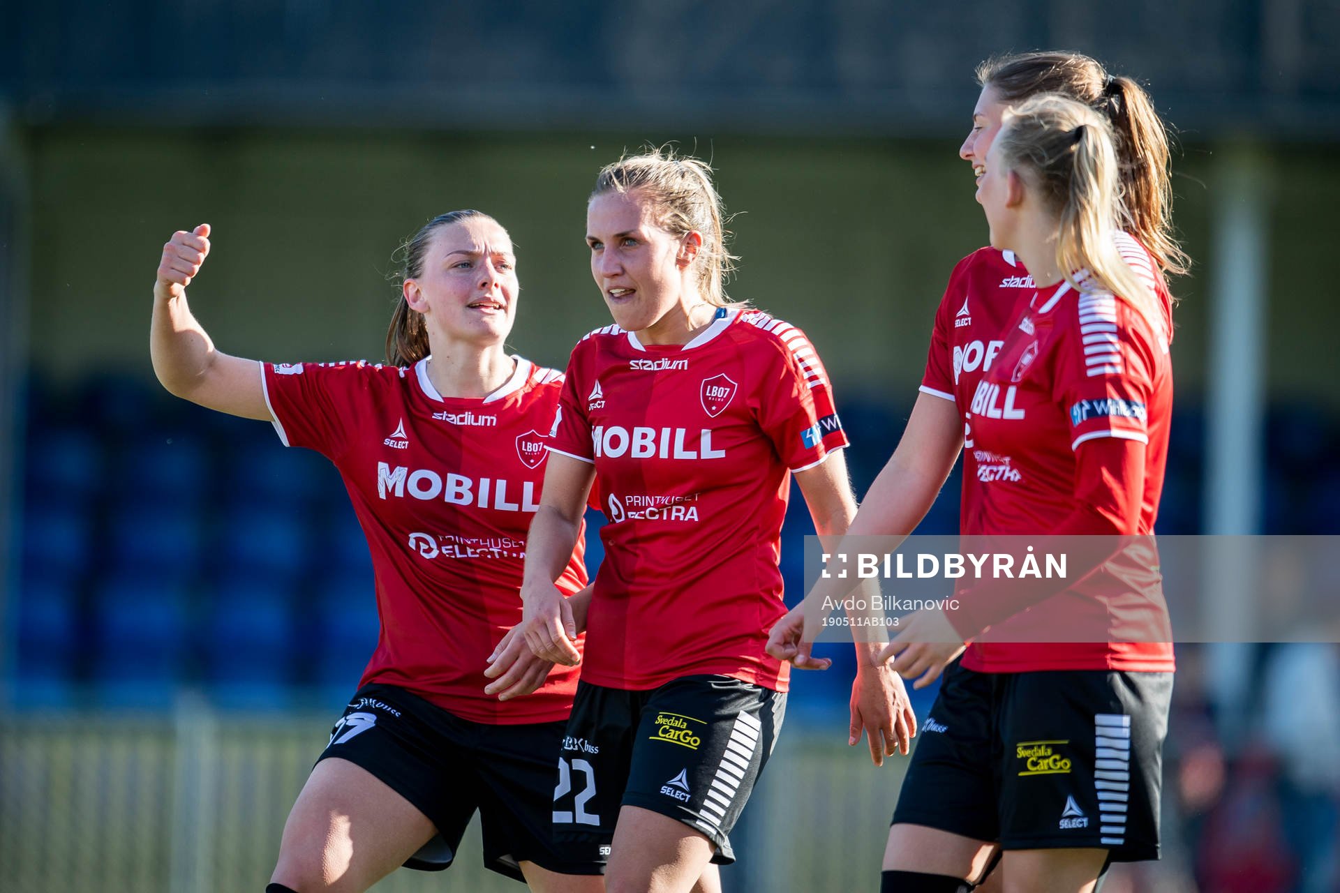 Limhamn Bunkeflos Rebecka Persson jublar