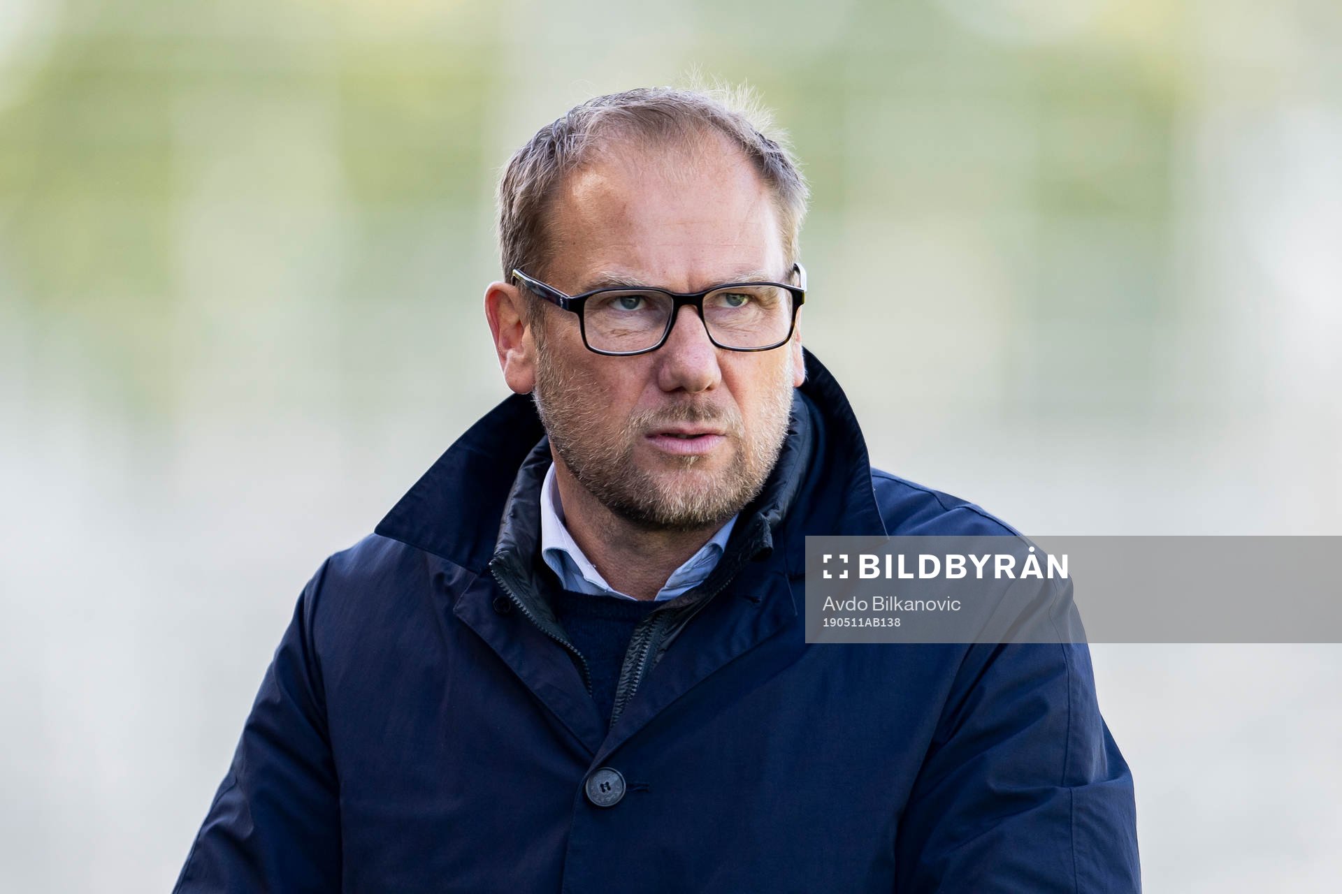 Halmstads tränare Magnus Haglund