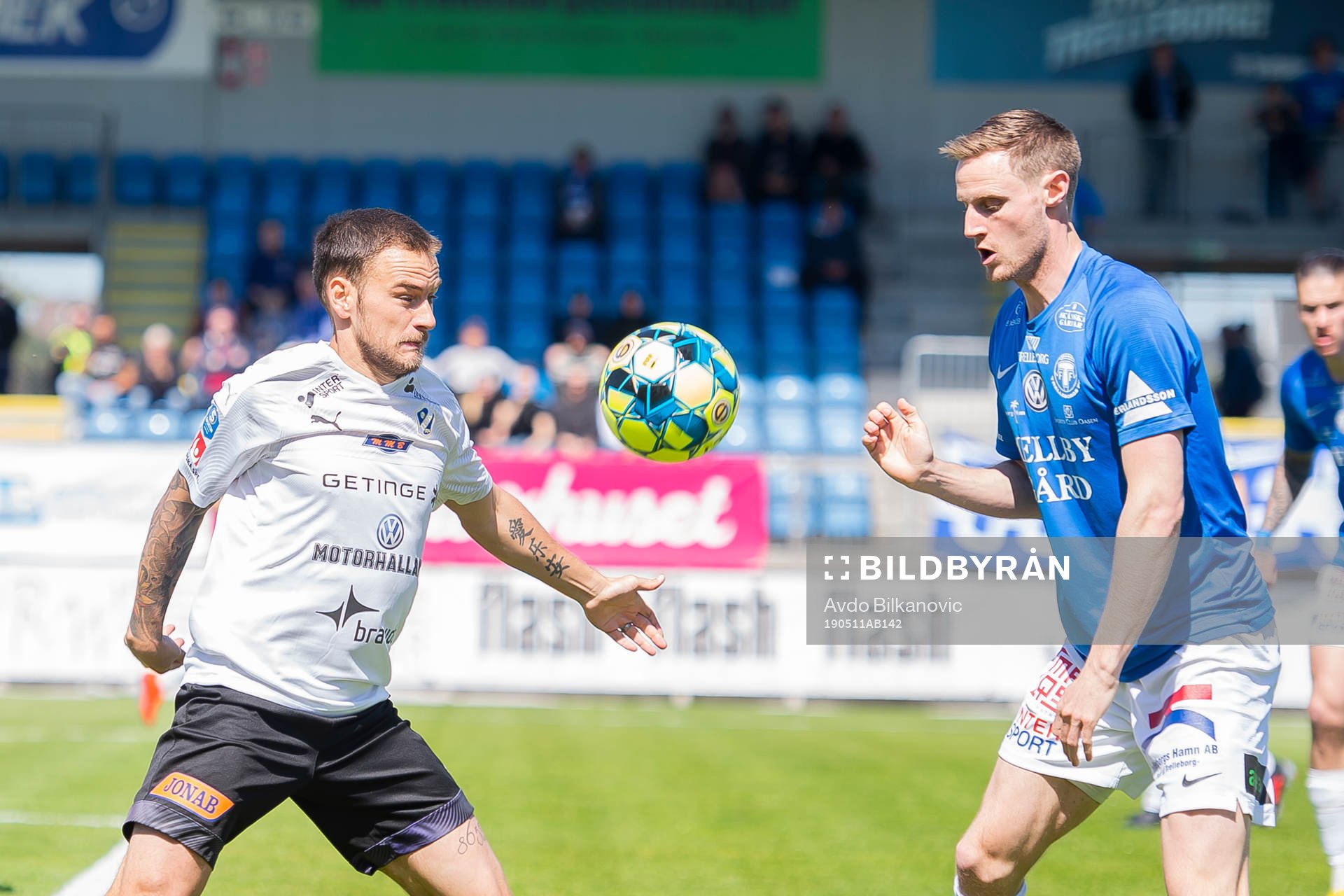 Halmstads Pontus Silfwer och Trelleborgs Anton Tideman