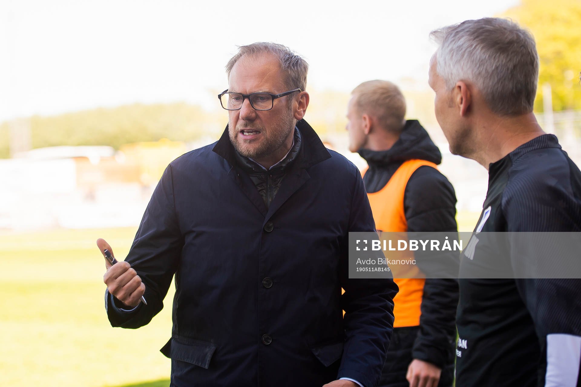 Halmstads tränare tränare Magnus Haglund