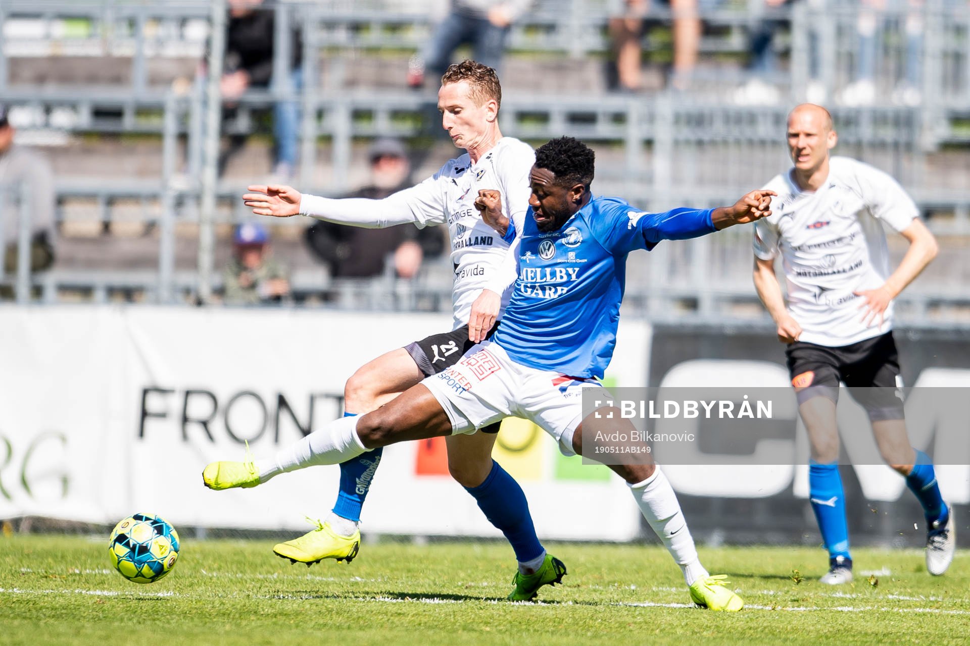 Trelleborgs Dennis Agyare Antwi och Halmstads Andreas