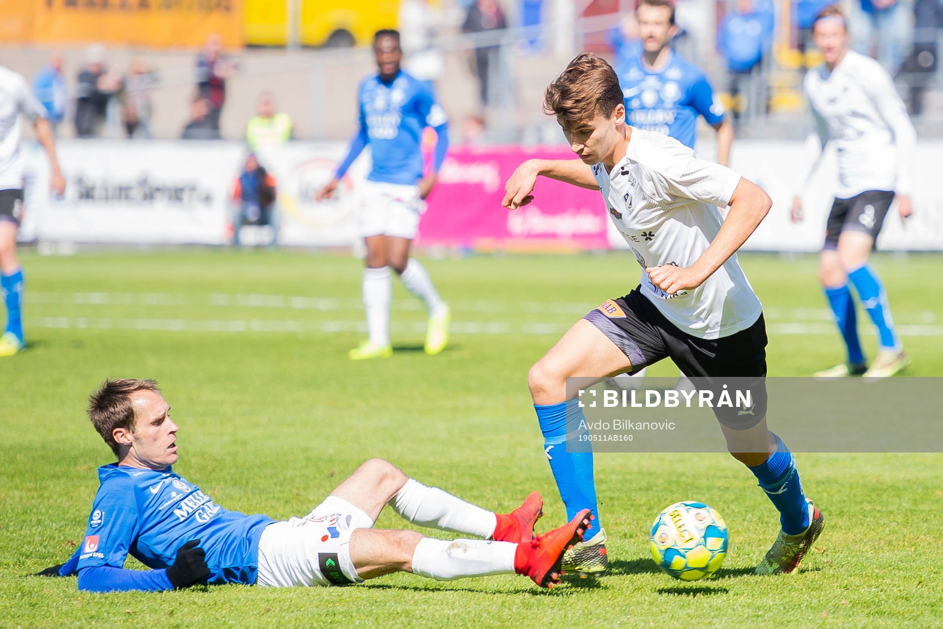 Trelleborgs Zoran Jovanovic och Halmstads Rasmus