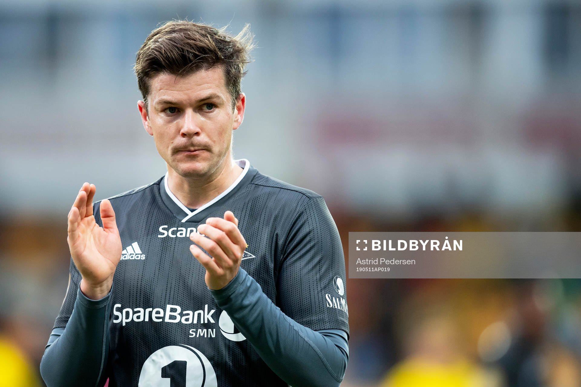 Pål André Helland of Rosenborg looks dejected
